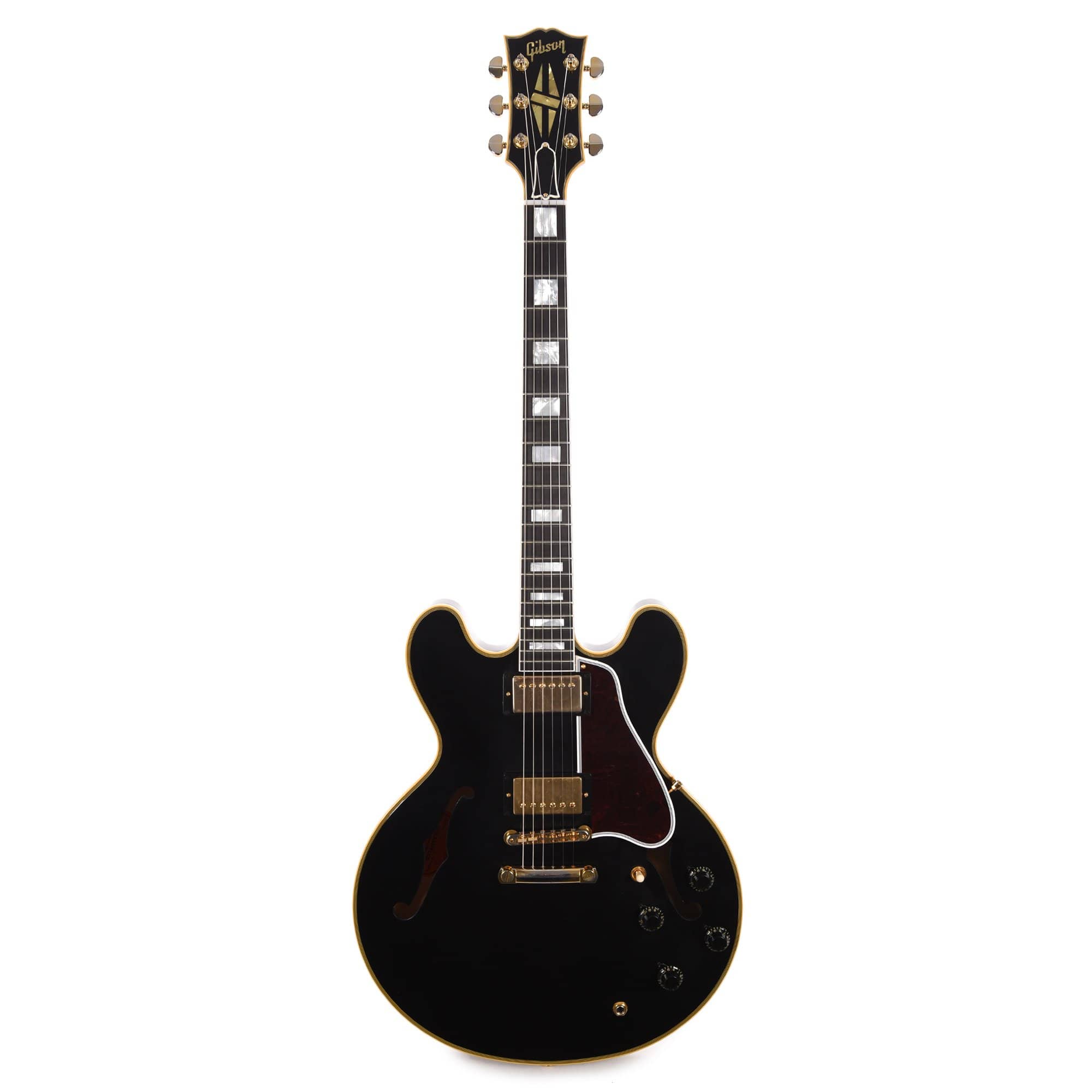 Gibson Custom Shop 1959 ES-355 Reissue Stop Bar Ebony VOS Electric Guitars / Semi-Hollow