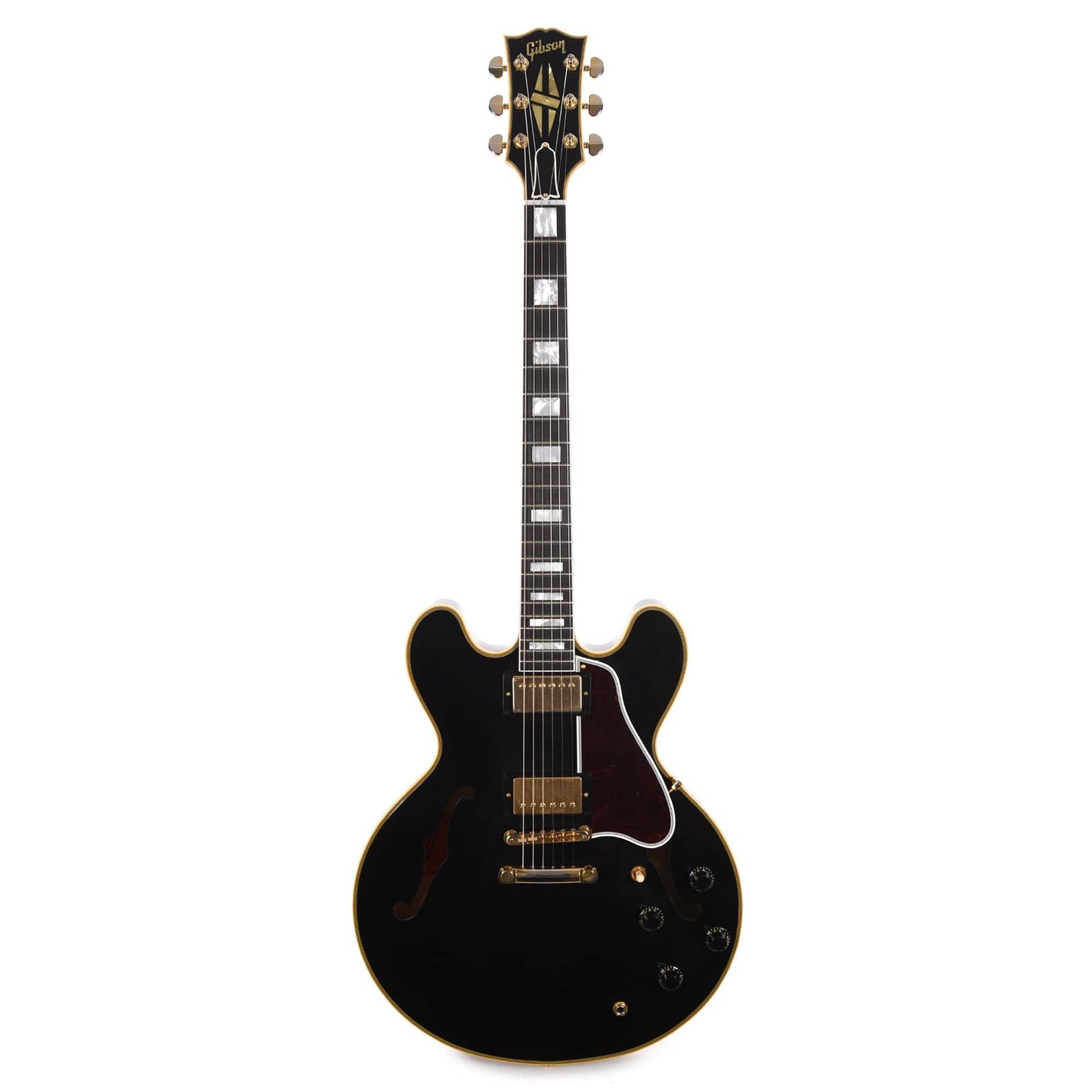 Gibson Custom Shop 1959 ES-355 Reissue Stop Bar Ebony VOS Electric Guitars / Semi-Hollow