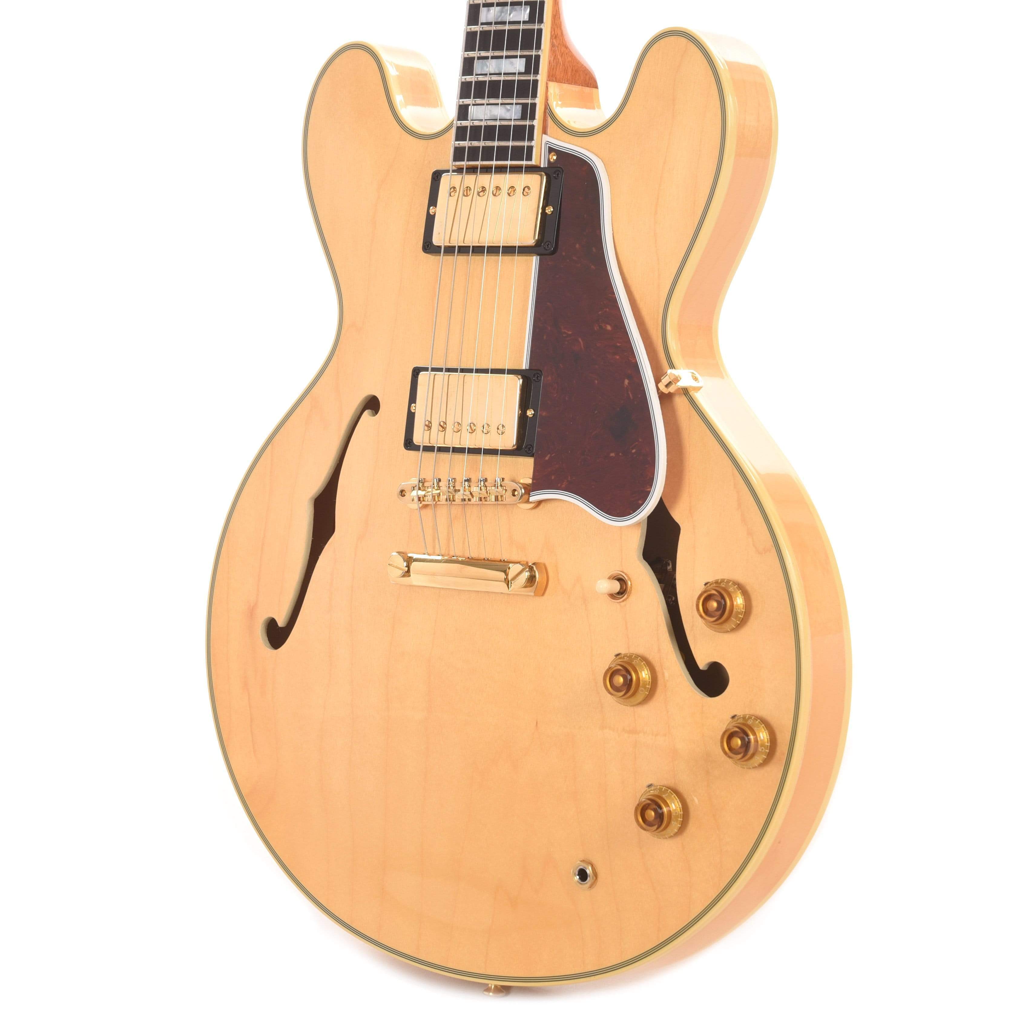 Gibson Custom Shop 1959 ES-355 Reissue Stop Bar Vintage Natural VOS Electric Guitars / Semi-Hollow