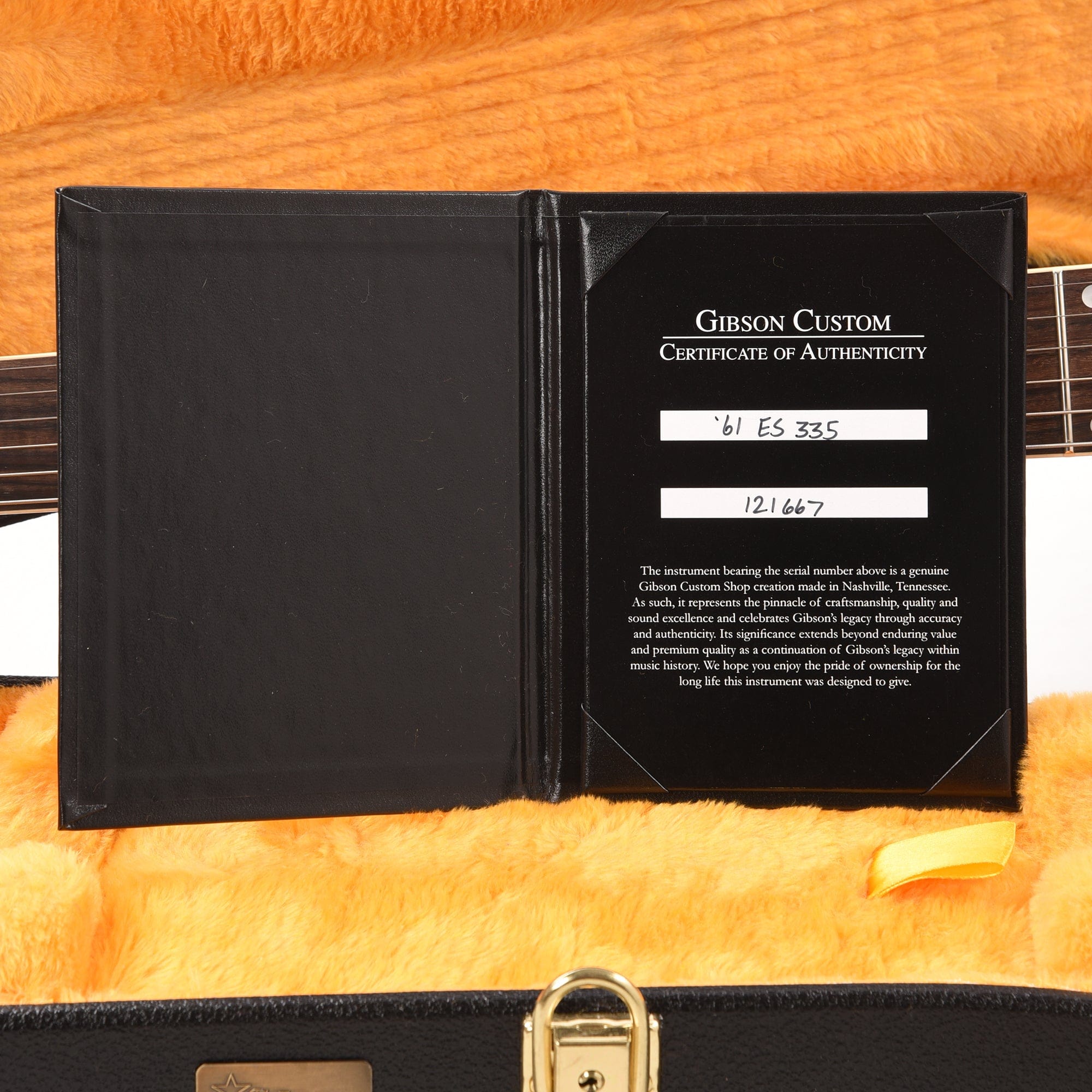 Gibson Custom Shop 1961 ES-335 Reissue '60s Cherry VOS Electric Guitars / Semi-Hollow