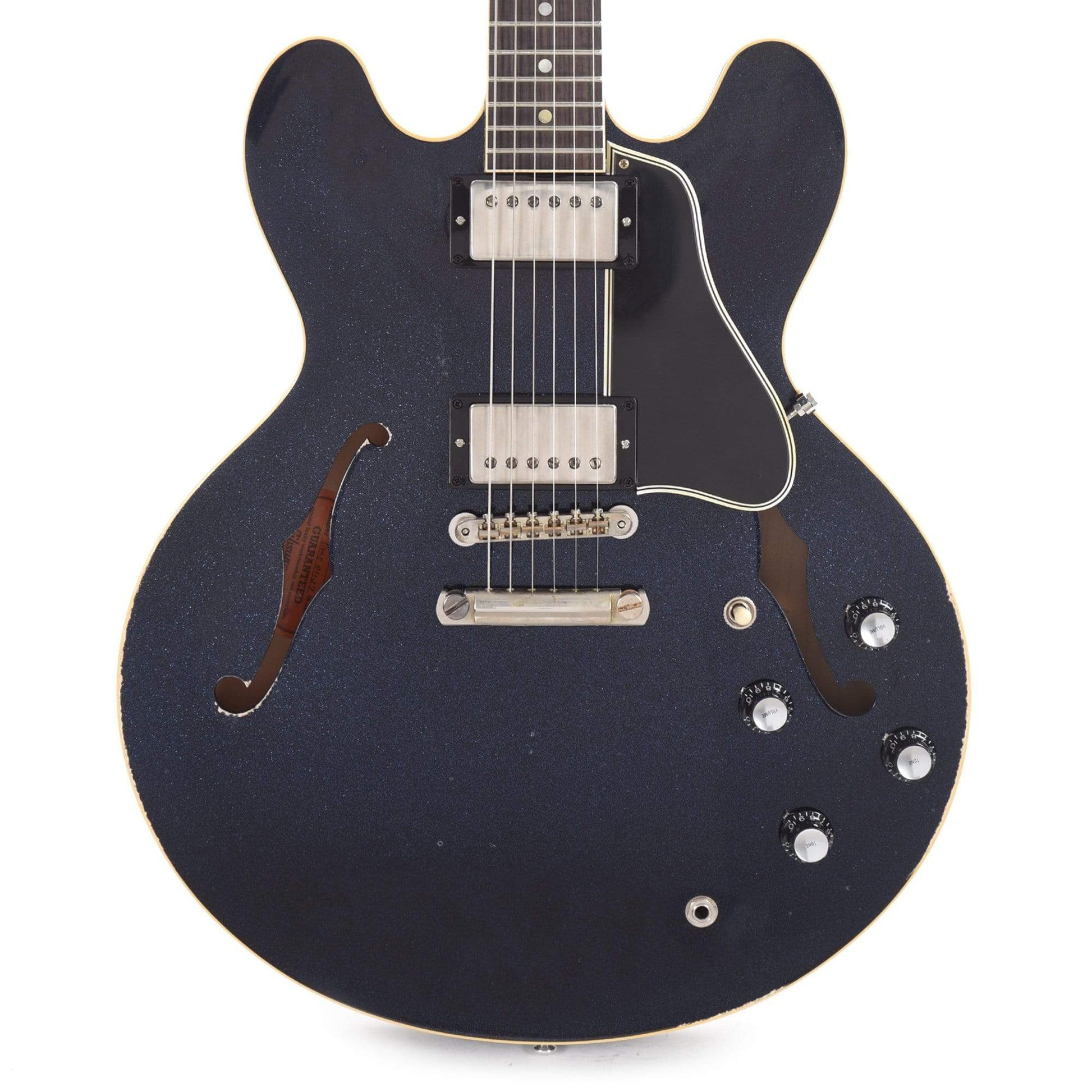 Gibson Custom Shop 1961 ES-335 Reissue "CME Spec" Antique Brunswick Blue Sparkle Murphy Lab Heavy Aged Electric Guitars / Semi-Hollow
