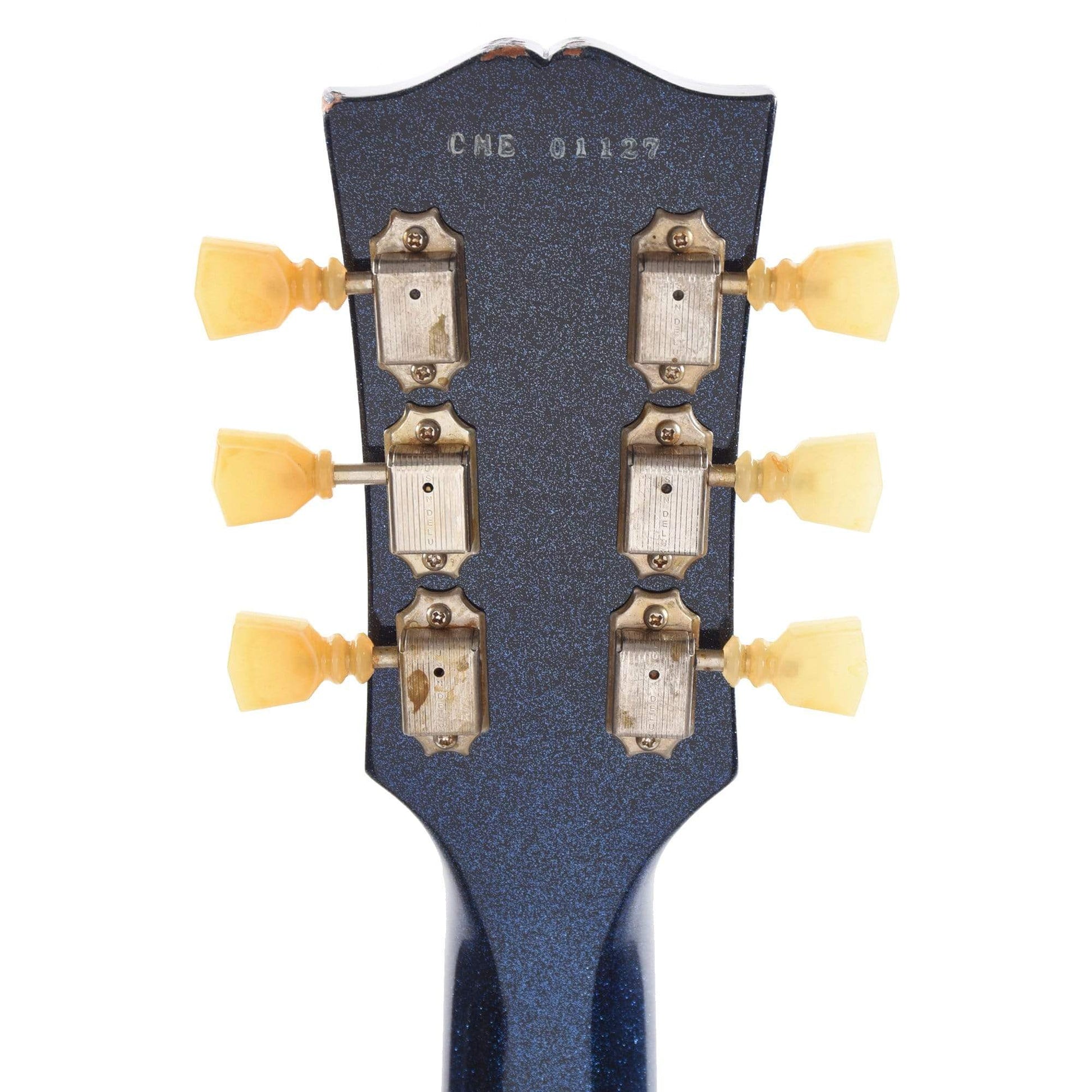 Gibson Custom Shop 1961 ES-335 Reissue "CME Spec" Antique Brunswick Blue Sparkle Murphy Lab Heavy Aged Electric Guitars / Semi-Hollow