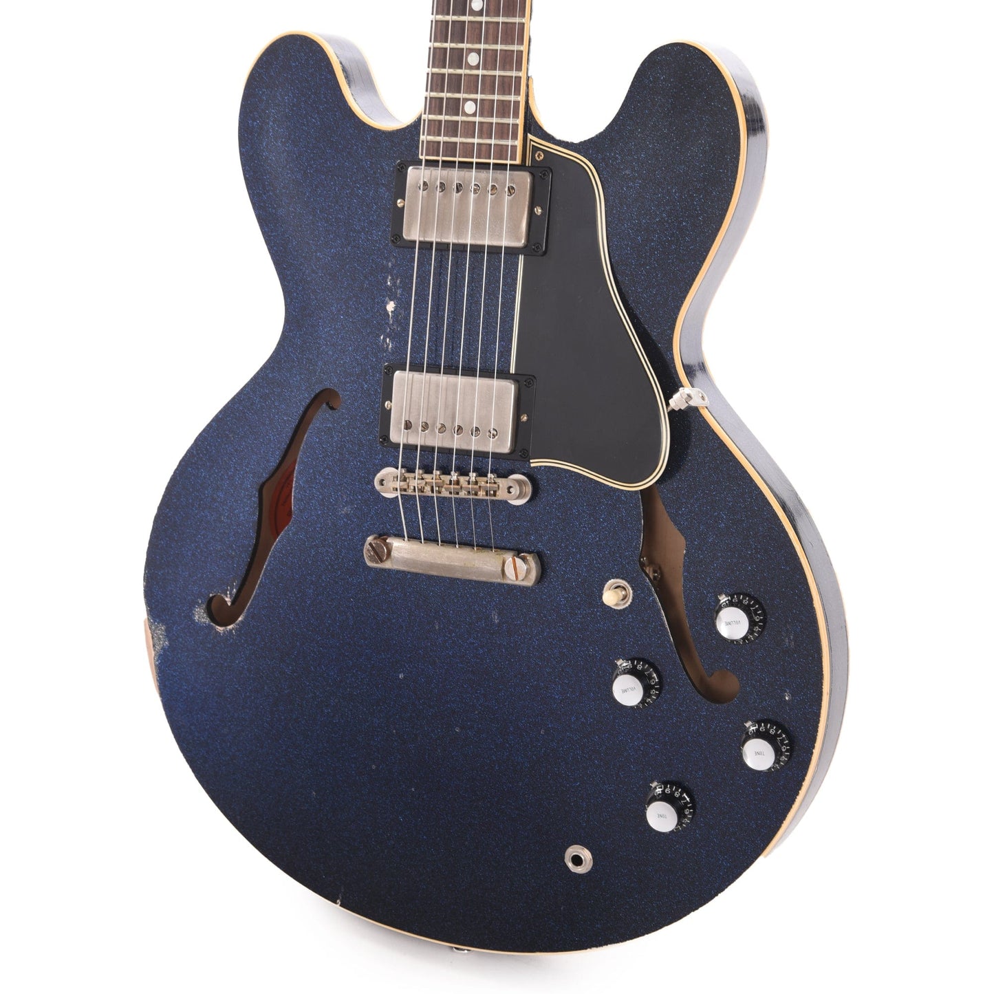 Gibson Custom Shop 1961 ES-335 Reissue "CME Spec" Antique Brunswick Blue Sparkle Murphy Lab Heavy Aged Electric Guitars / Semi-Hollow
