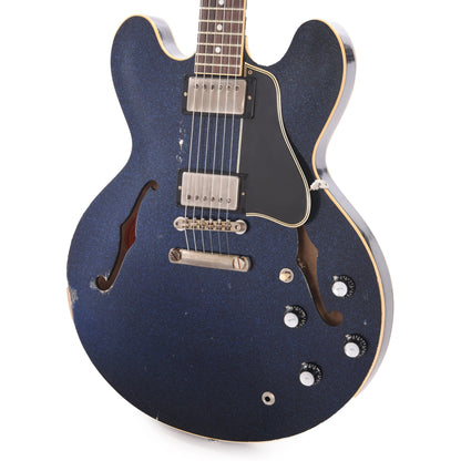 Gibson Custom Shop 1961 ES-335 Reissue "CME Spec" Antique Brunswick Blue Sparkle Murphy Lab Heavy Aged Electric Guitars / Semi-Hollow