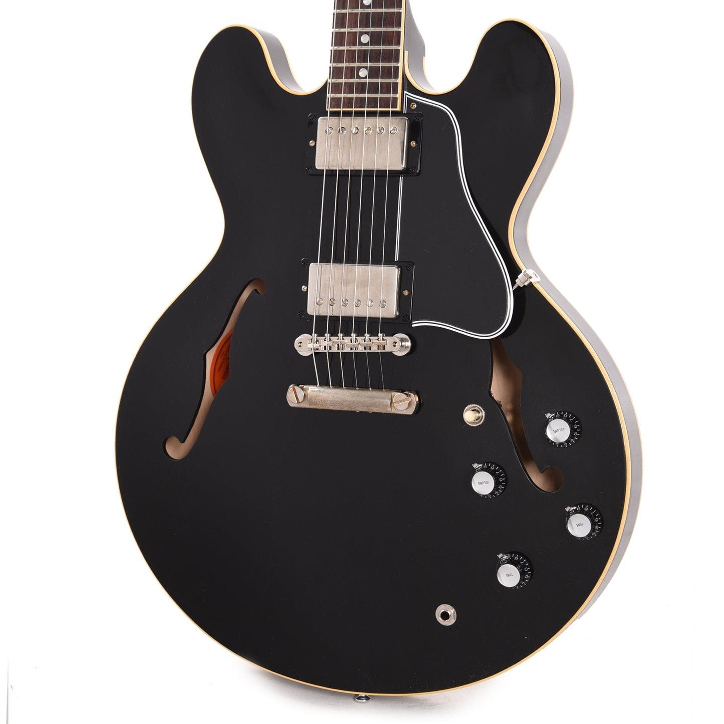 Gibson Custom Shop 1961 ES-335 Reissue "CME Spec" Antique Ebony Murphy Lab Ultra Light Aged Electric Guitars / Semi-Hollow