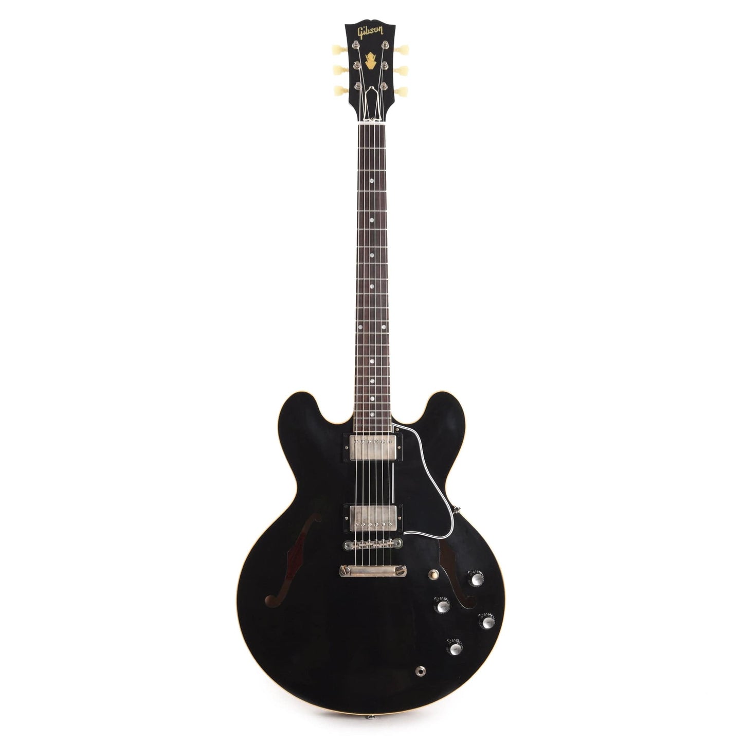 Gibson Custom Shop 1961 ES-335 Reissue "CME Spec" Antique Ebony Murphy Lab Ultra Light Aged Electric Guitars / Semi-Hollow