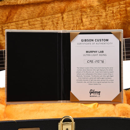 Gibson Custom Shop 1961 ES-335 Reissue "CME Spec" Antique Ebony Murphy Lab Ultra Light Aged Electric Guitars / Semi-Hollow