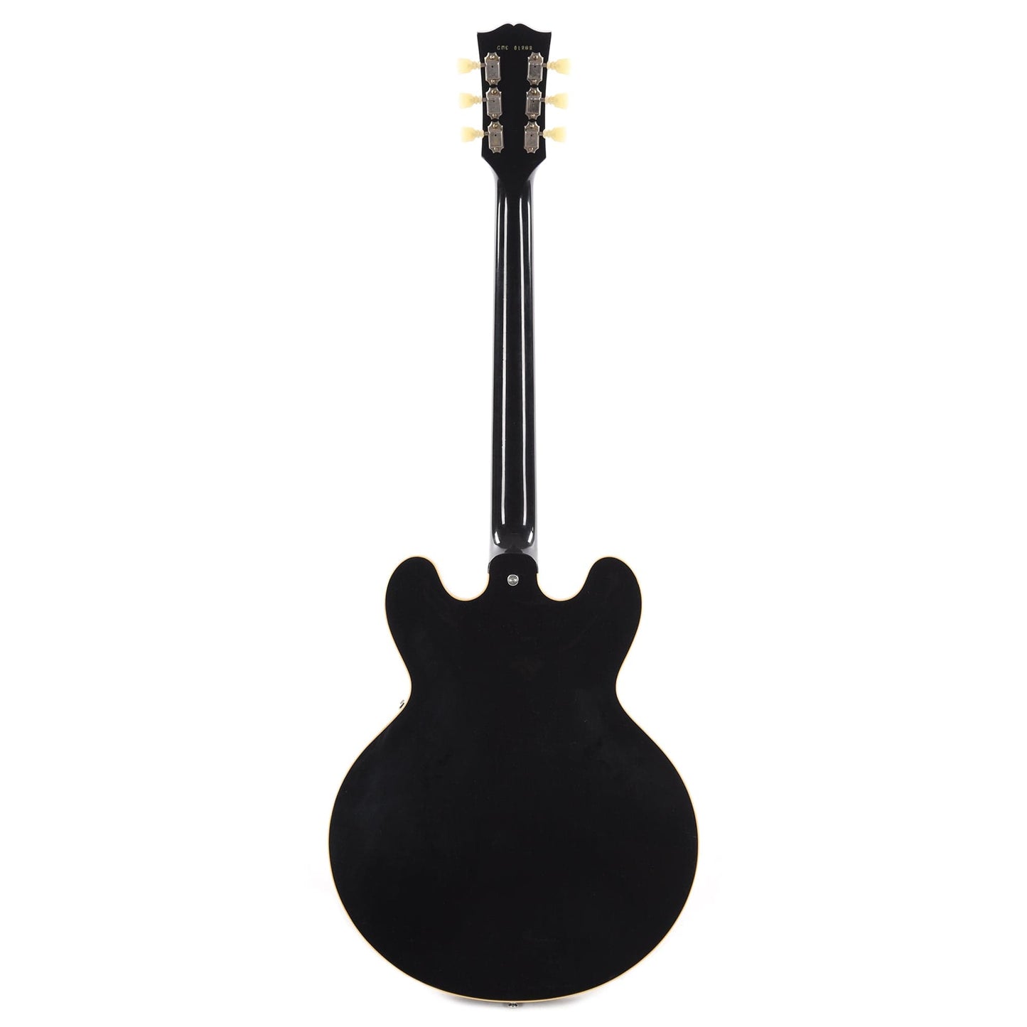 Gibson Custom Shop 1961 ES-335 Reissue "CME Spec" Antique Ebony Murphy Lab Ultra Light Aged Electric Guitars / Semi-Hollow