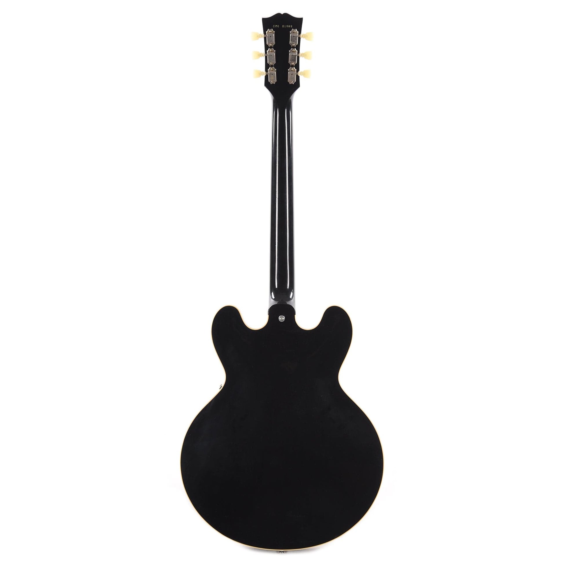 Gibson Custom Shop 1961 ES-335 Reissue "CME Spec" Antique Ebony Murphy Lab Ultra Light Aged Electric Guitars / Semi-Hollow