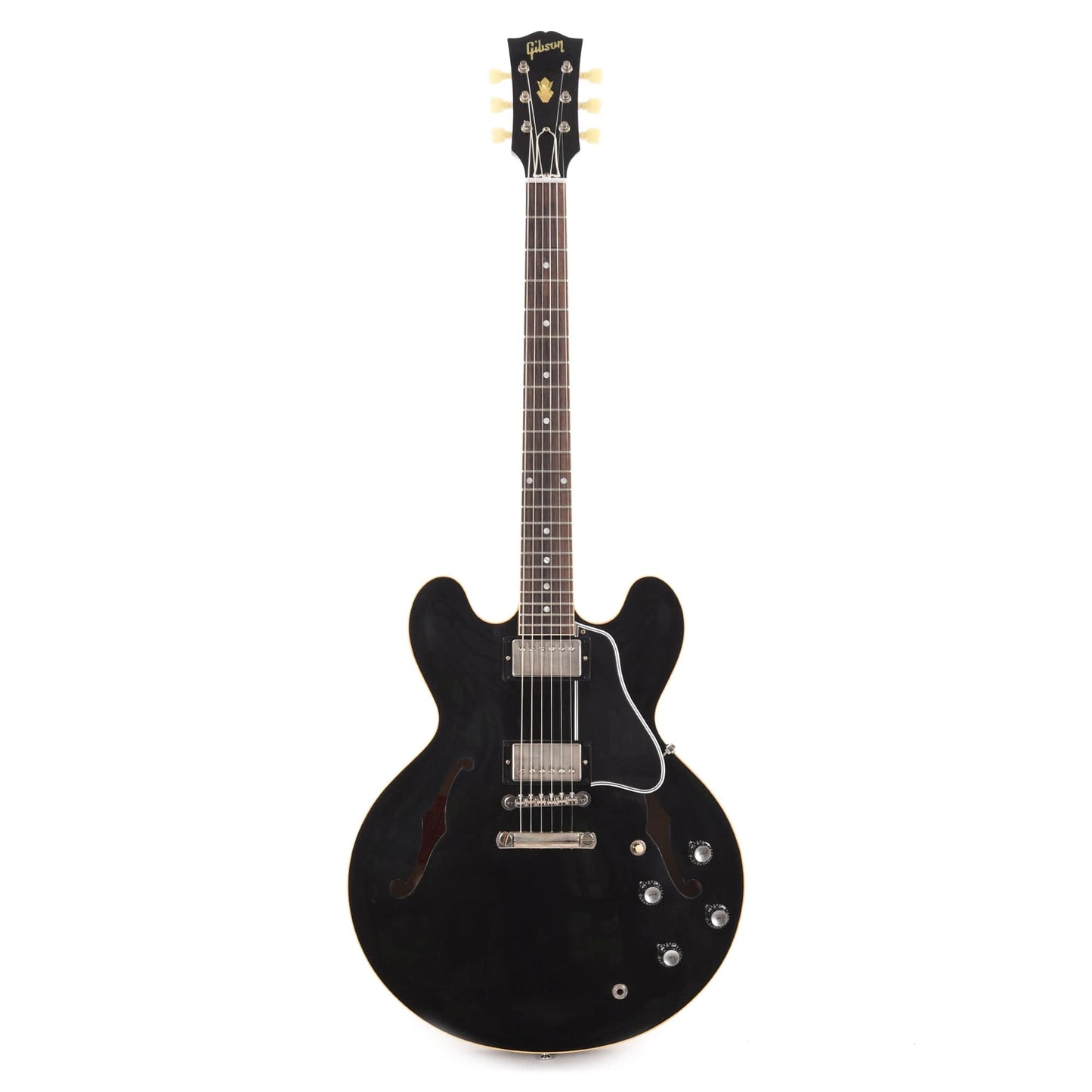 Gibson Custom Shop 1961 ES-335 Reissue "CME Spec" Antique Ebony Murphy Lab Ultra Light Aged Electric Guitars / Semi-Hollow