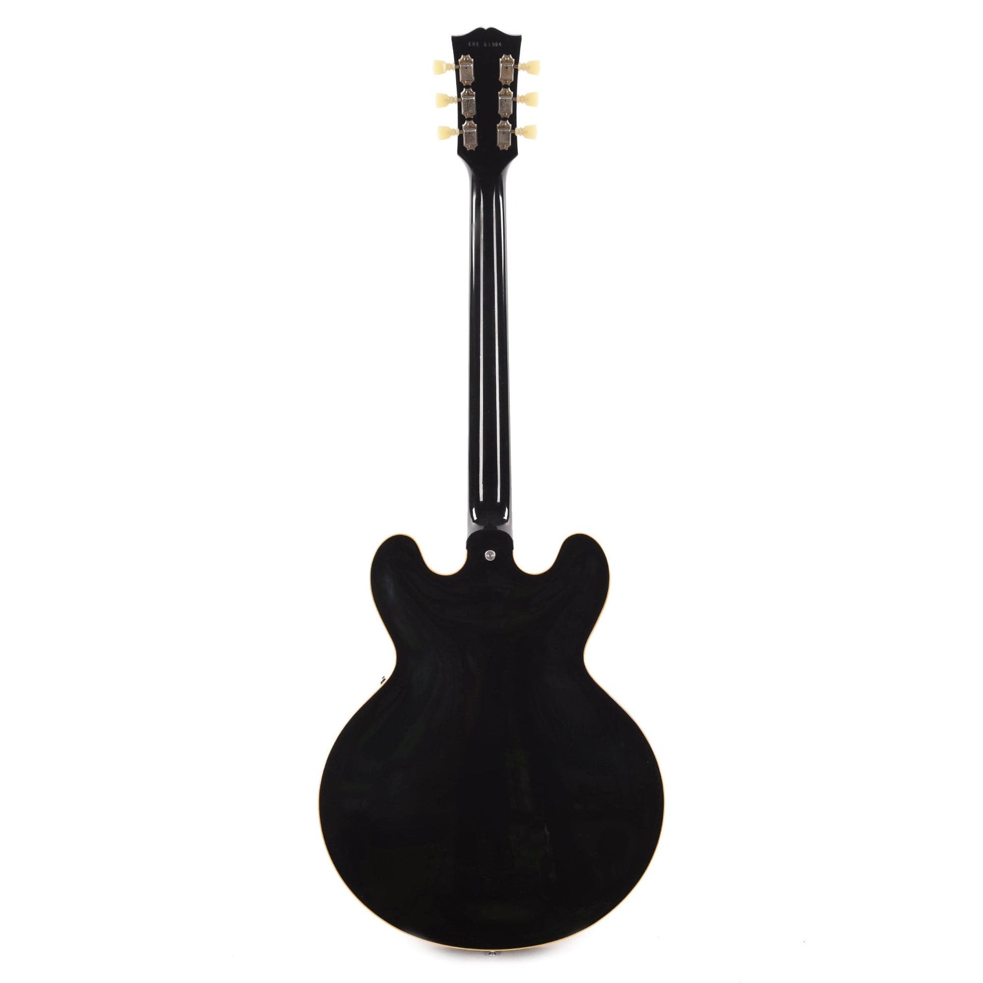 Gibson Custom Shop 1961 ES-335 Reissue "CME Spec" Antique Ebony Murphy Lab Ultra Light Aged Electric Guitars / Semi-Hollow