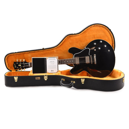Gibson Custom Shop 1961 ES-335 Reissue "CME Spec" Antique Ebony Murphy Lab Ultra Light Aged Electric Guitars / Semi-Hollow