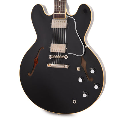 Gibson Custom Shop 1961 ES-335 Reissue "CME Spec" Antique Ebony Murphy Lab Ultra Light Aged Electric Guitars / Semi-Hollow