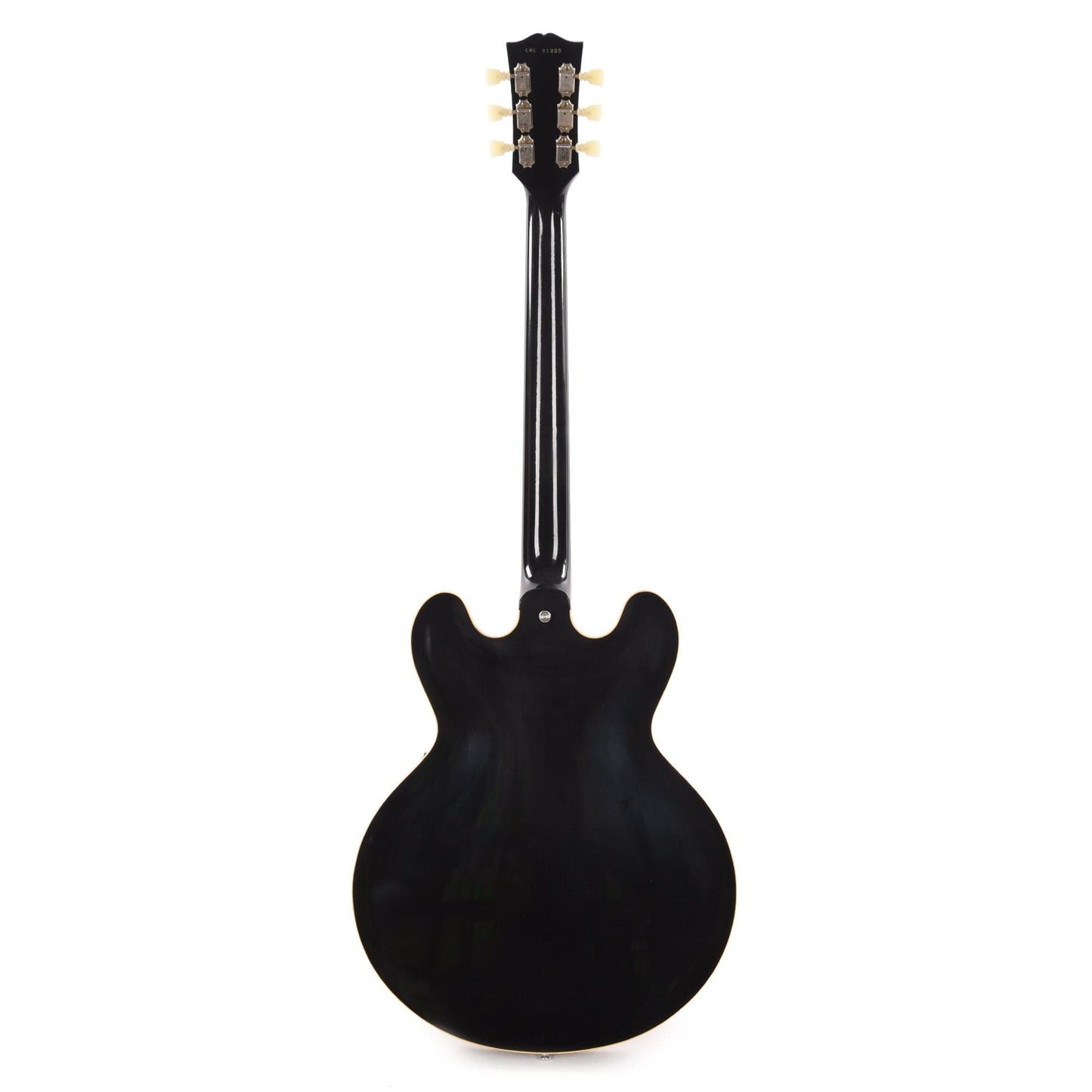 Gibson Custom Shop 1961 ES-335 Reissue "CME Spec" Antique Ebony Murphy Lab Ultra Light Aged Electric Guitars / Semi-Hollow