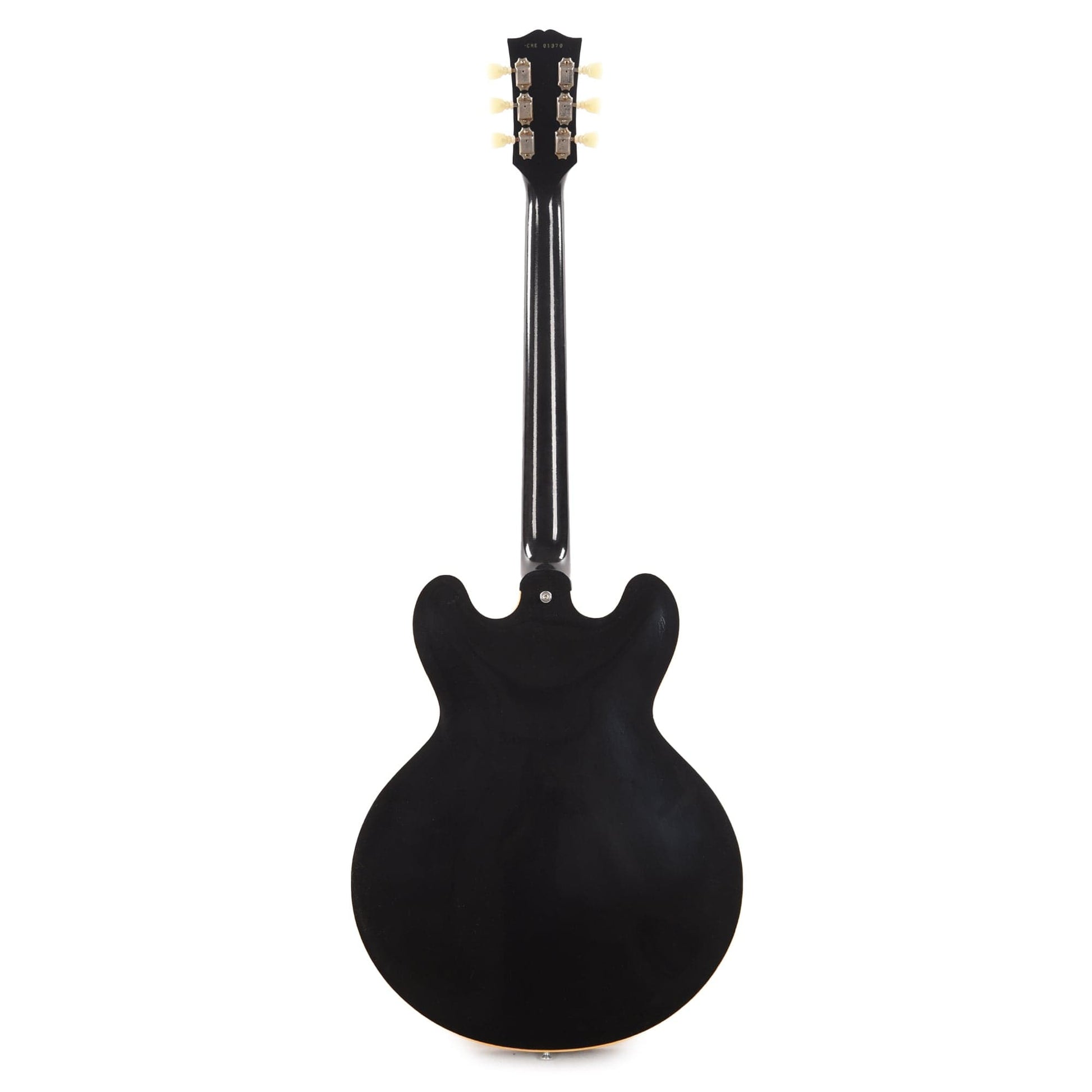 Gibson Custom Shop 1961 ES-335 Reissue "CME Spec" Antique Ebony Murphy Lab Ultra Light Aged Electric Guitars / Semi-Hollow