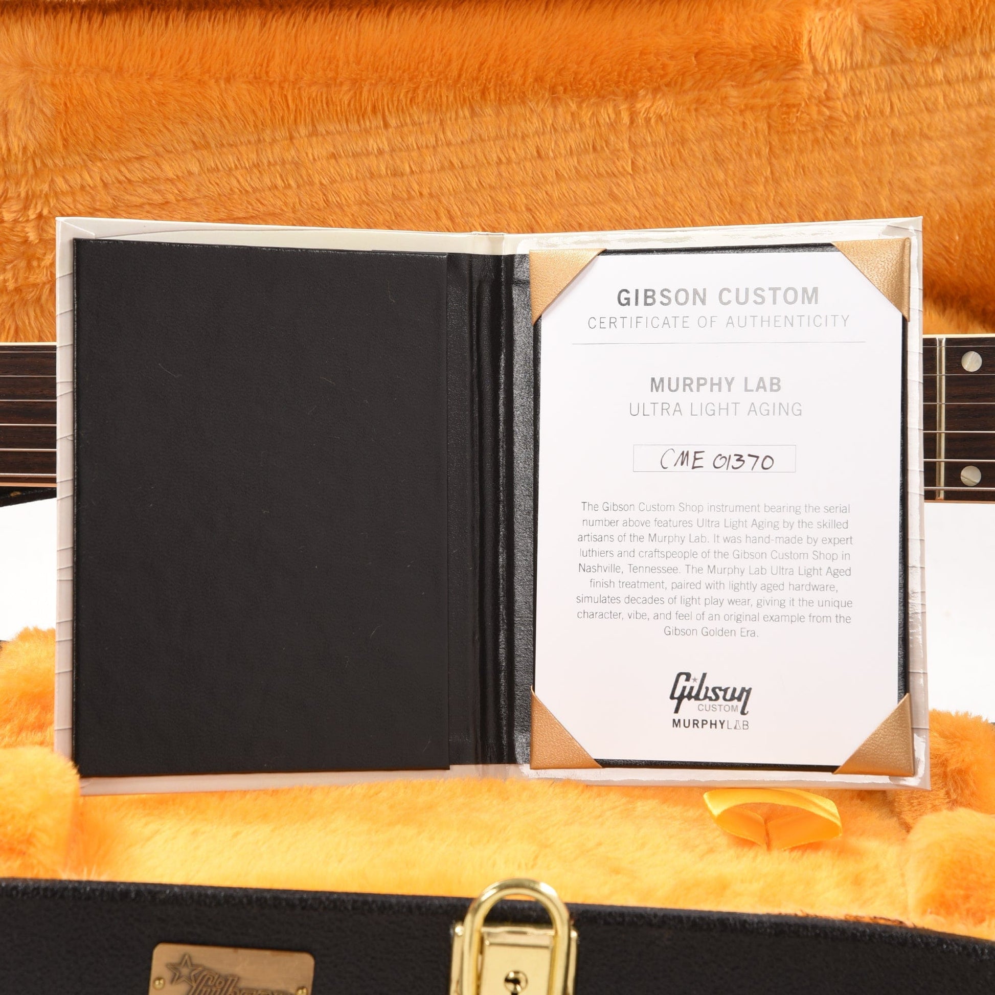 Gibson Custom Shop 1961 ES-335 Reissue "CME Spec" Antique Ebony Murphy Lab Ultra Light Aged Electric Guitars / Semi-Hollow