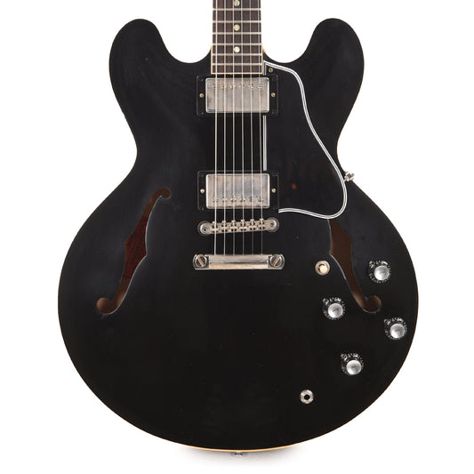 Gibson Custom Shop 1961 ES-335 Reissue "CME Spec" Antique Ebony Murphy Lab Ultra Light Aged Electric Guitars / Semi-Hollow