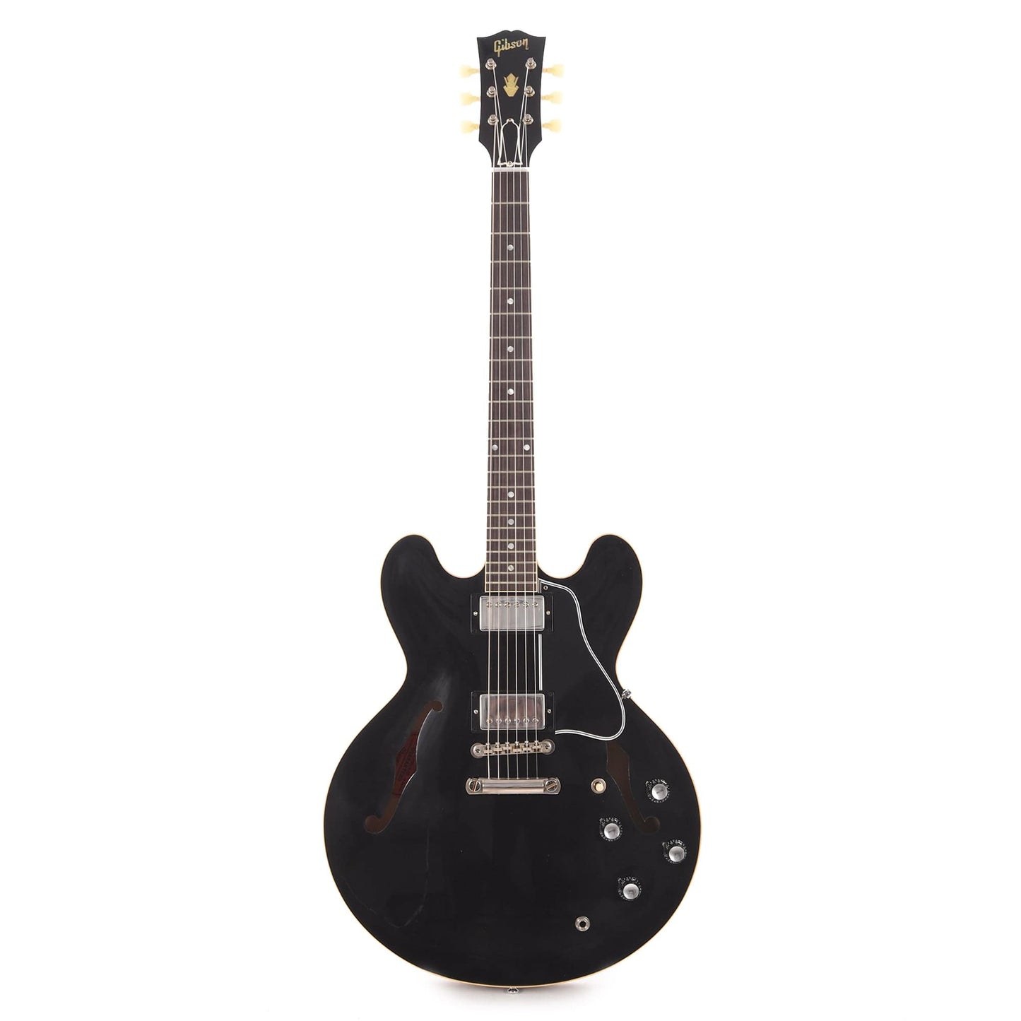 Gibson Custom Shop 1961 ES-335 Reissue "CME Spec" Antique Ebony Murphy Lab Ultra Light Aged Electric Guitars / Semi-Hollow