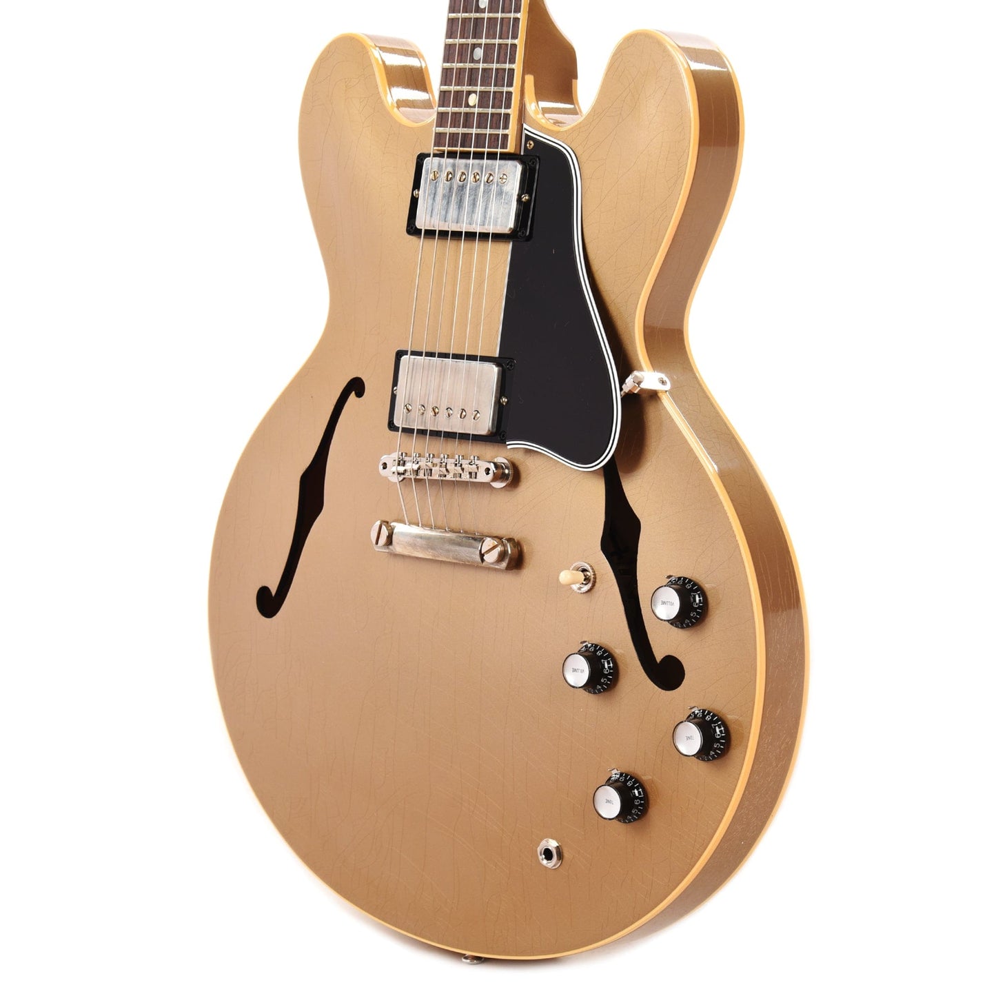 Gibson Custom Shop 1961 ES-335 Reissue "CME Spec" Antique Gold Mist Poly Murphy Lab Ultra Light Aged Electric Guitars / Semi-Hollow