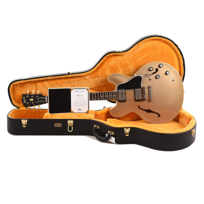 Gibson Custom Shop 1961 ES-335 Reissue "CME Spec" Antique Gold Mist Poly Murphy Lab Ultra Light Aged Electric Guitars / Semi-Hollow