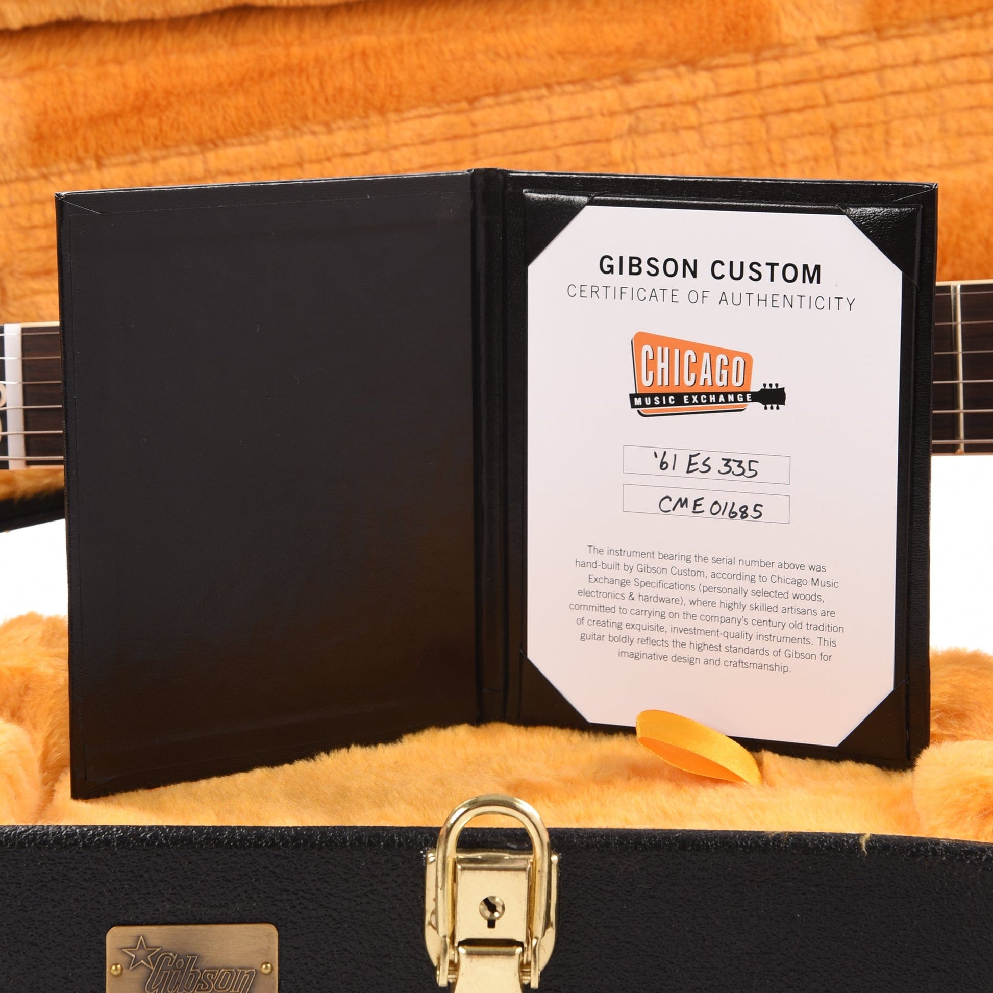 Gibson Custom Shop 1961 ES-335 Reissue "CME Spec" Antique Oxblood VOS w/Bigsby Electric Guitars / Semi-Hollow