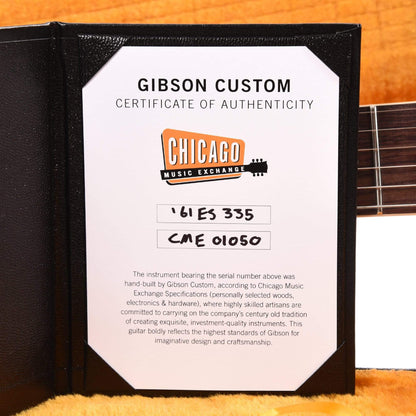 Gibson Custom Shop 1961 ES-335 Reissue "CME Spec" Heavy Antique Olive Drab VOS Electric Guitars / Semi-Hollow