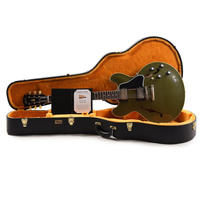 Gibson Custom Shop 1961 ES-335 Reissue "CME Spec" Heavy Antique Olive Drab VOS Electric Guitars / Semi-Hollow