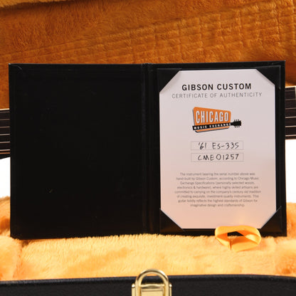 Gibson Custom Shop 1961 ES-335 Reissue "CME Spec" Heavy Antique Olive Drab VOS Electric Guitars / Semi-Hollow