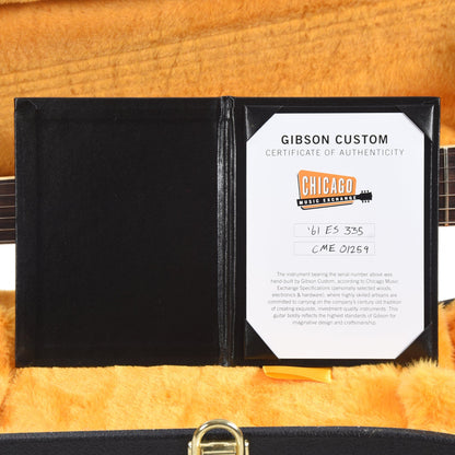 Gibson Custom Shop 1961 ES-335 Reissue "CME Spec" Heavy Antique Olive Drab VOS Electric Guitars / Semi-Hollow