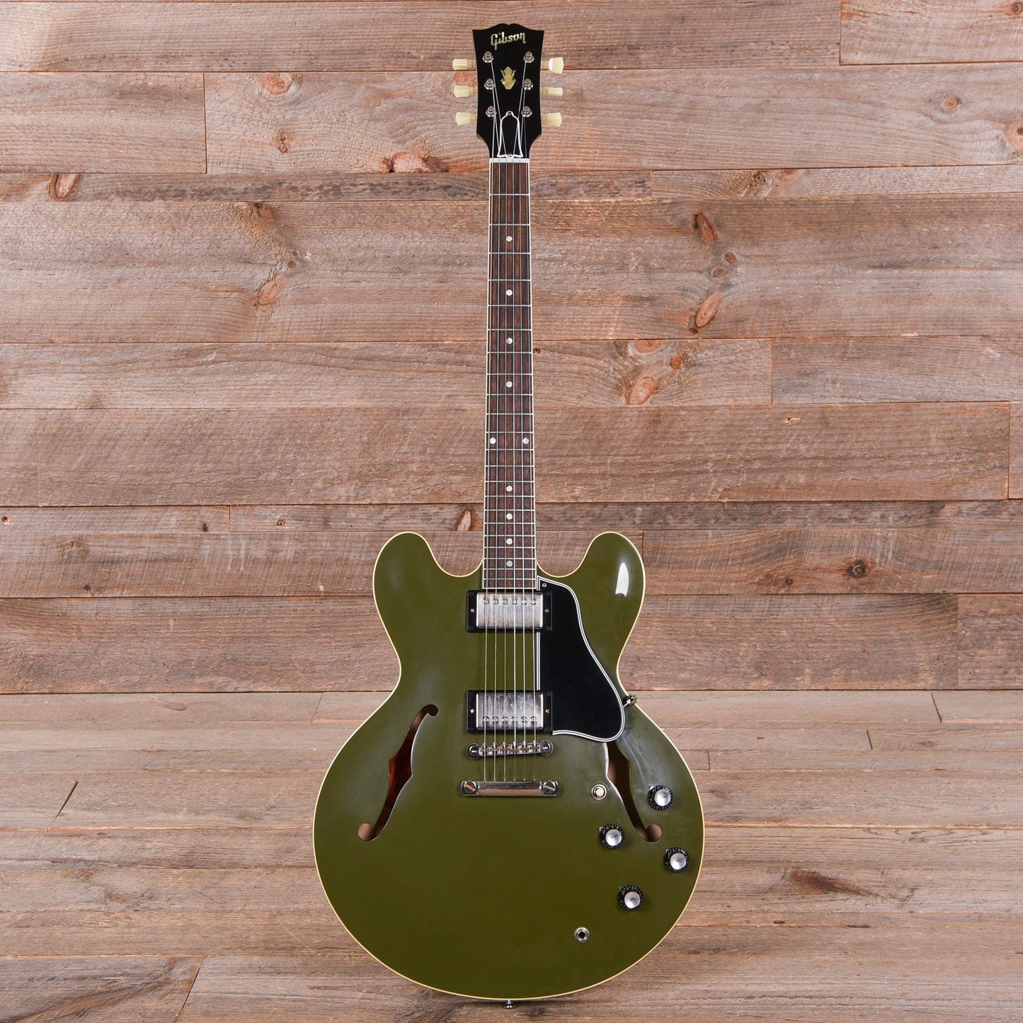 Gibson Custom Shop 1961 ES-335 Reissue "CME Spec" Heavy Antique Olive Drab VOS Electric Guitars / Semi-Hollow