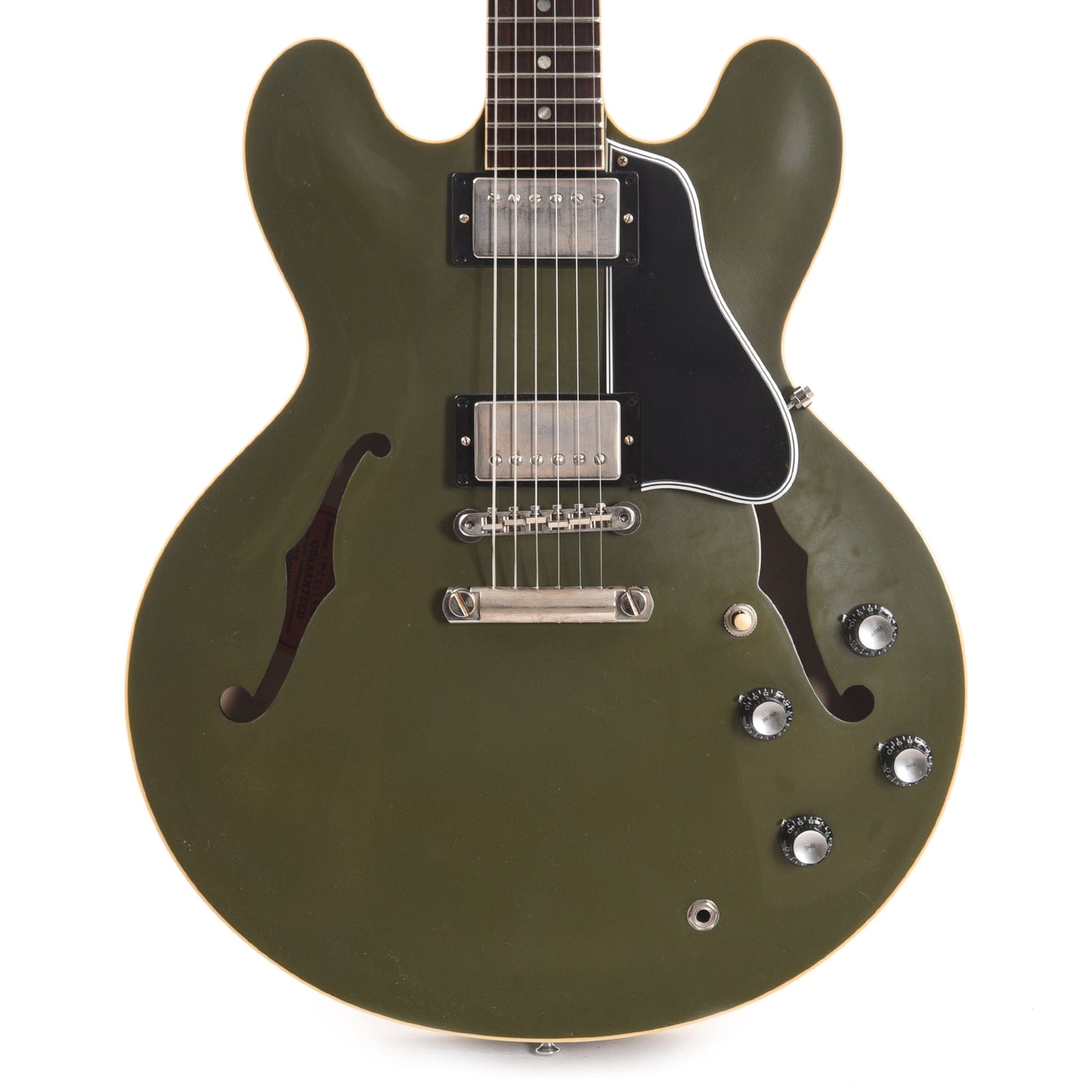 Gibson Custom Shop 1961 ES-335 Reissue "CME Spec" Heavy Antique Olive Drab VOS Electric Guitars / Semi-Hollow