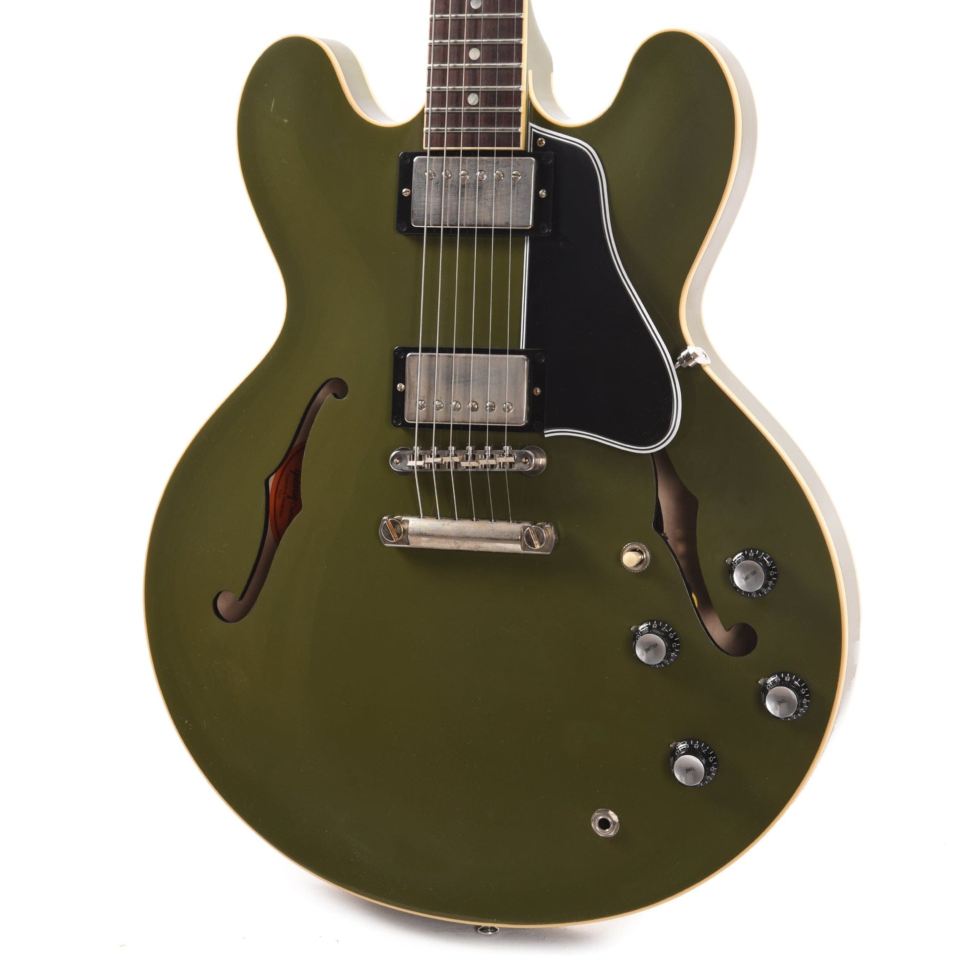 Gibson Custom Shop 1961 ES-335 Reissue "CME Spec" Heavy Antique Olive Drab VOS Electric Guitars / Semi-Hollow