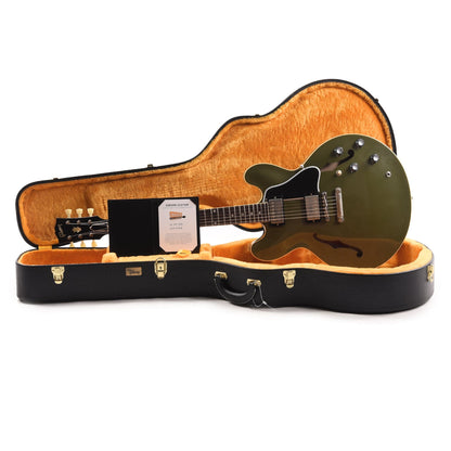 Gibson Custom Shop 1961 ES-335 Reissue "CME Spec" Heavy Antique Olive Drab VOS Electric Guitars / Semi-Hollow