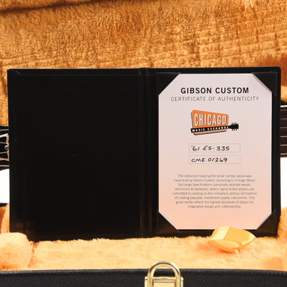 Gibson Custom Shop 1961 ES-335 Reissue "CME Spec" Heavy Antique Olive Drab VOS Electric Guitars / Semi-Hollow