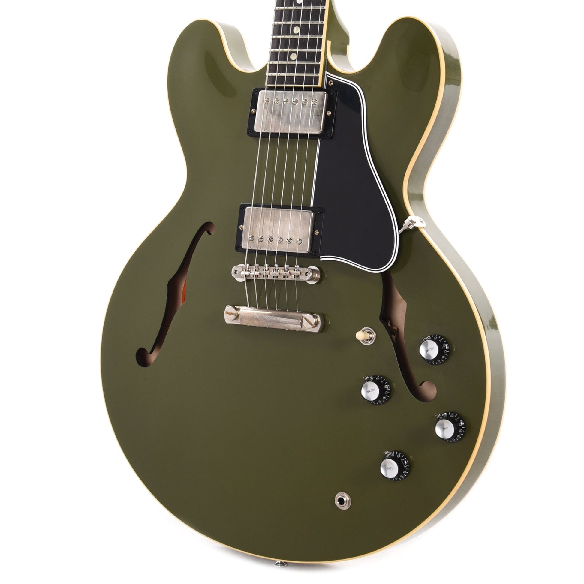 Gibson Custom Shop 1961 ES-335 Reissue "CME Spec" Heavy Antique Olive Drab VOS Electric Guitars / Semi-Hollow