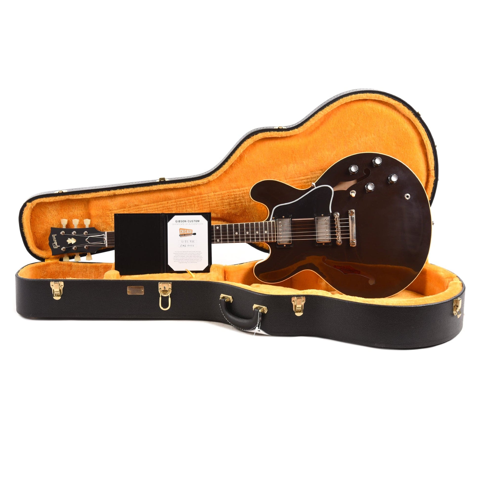 Gibson Custom Shop 1961 ES-335 Reissue "CME Spec" Heavy Antique Oxblood Electric Guitars / Semi-Hollow