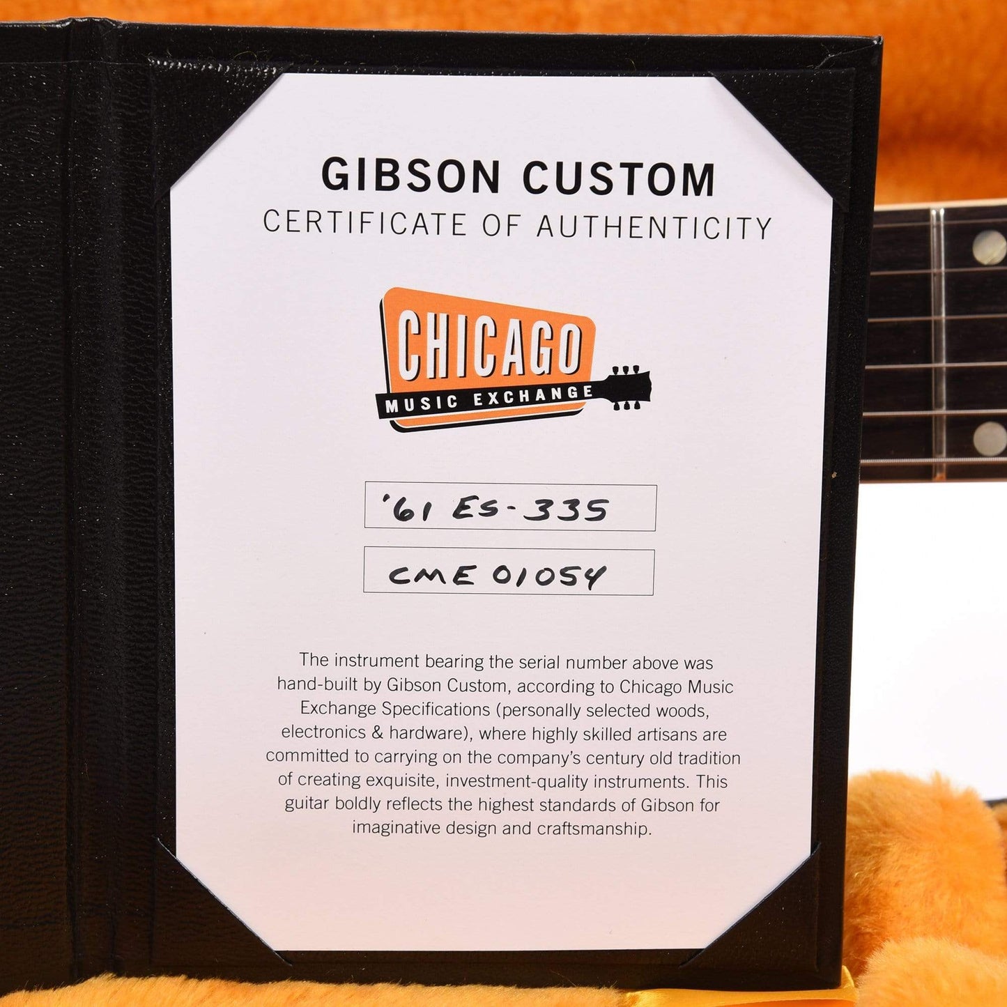 Gibson Custom Shop 1961 ES-335 Reissue "CME Spec" Heavy Antique Oxblood VOS Electric Guitars / Semi-Hollow