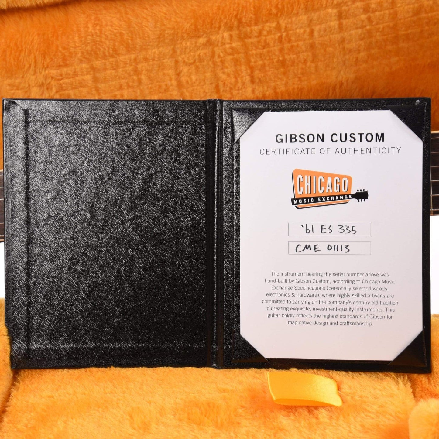 Gibson Custom Shop 1961 ES-335 Reissue "CME Spec" Heavy Antique Oxblood VOS Electric Guitars / Semi-Hollow