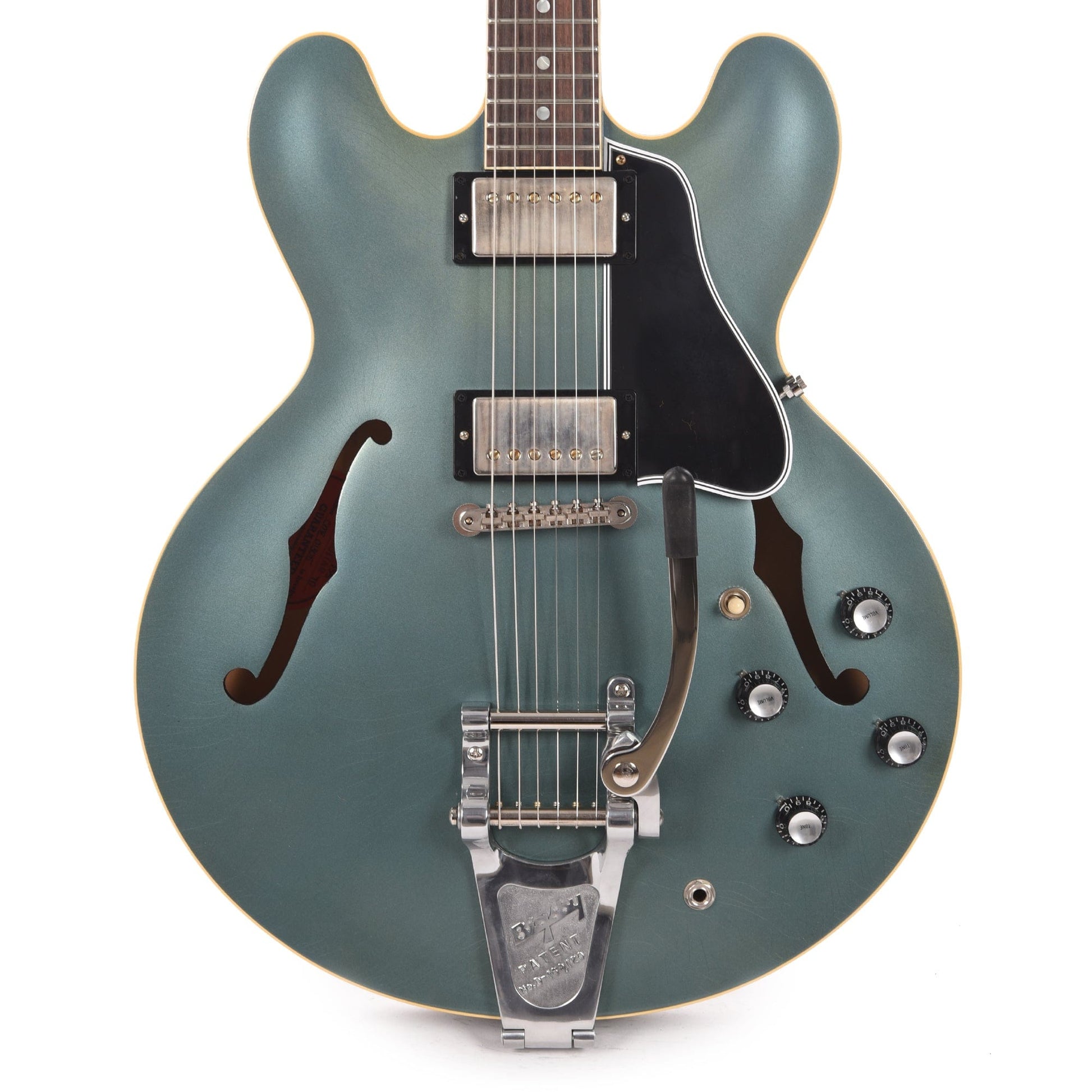Gibson Custom Shop 1961 ES-335 Reissue "CME Spec" Heavy Antique Pelham Blue Murphy Lab Ultra Light Aged w/Bigsby Electric Guitars / Semi-Hollow