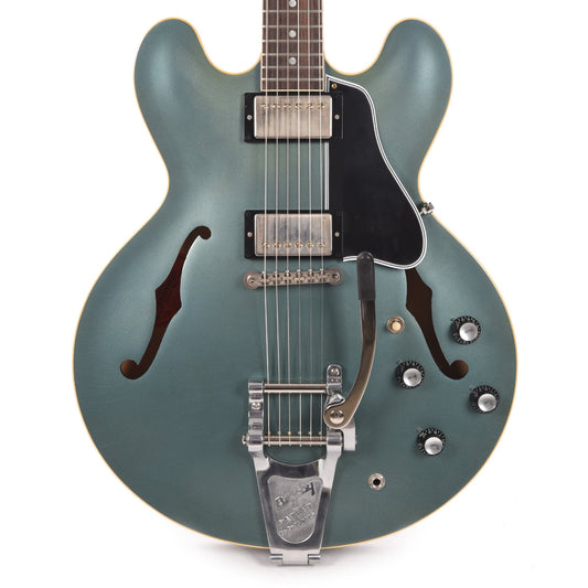 Gibson Custom Shop 1961 ES-335 Reissue "CME Spec" Heavy Antique Pelham Blue Murphy Lab Ultra Light Aged w/Bigsby Electric Guitars / Semi-Hollow