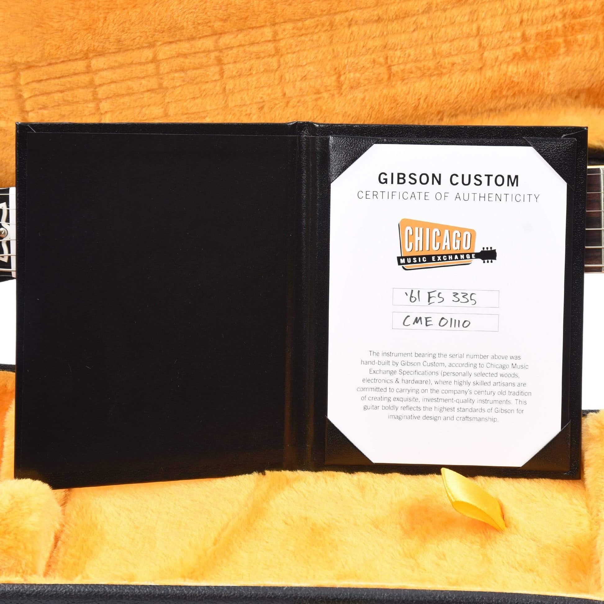 Gibson Custom Shop 1961 ES-335 Reissue "CME Spec" Heavy Antique Pelham Blue VOS Electric Guitars / Semi-Hollow