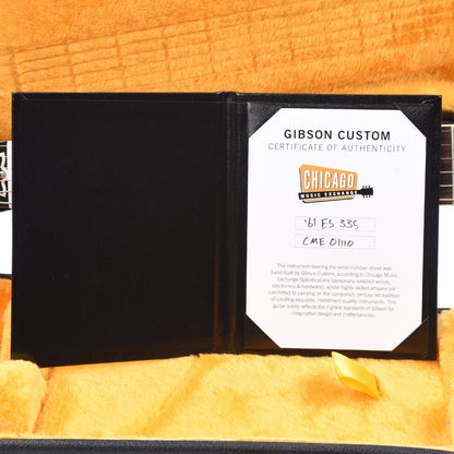 Gibson Custom Shop 1961 ES-335 Reissue "CME Spec" Heavy Antique Pelham Blue VOS Electric Guitars / Semi-Hollow