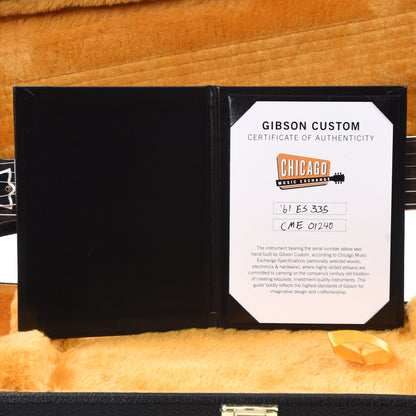 Gibson Custom Shop 1961 ES-335 Reissue "CME Spec" Heavy Antique Pelham Blue VOS Electric Guitars / Semi-Hollow