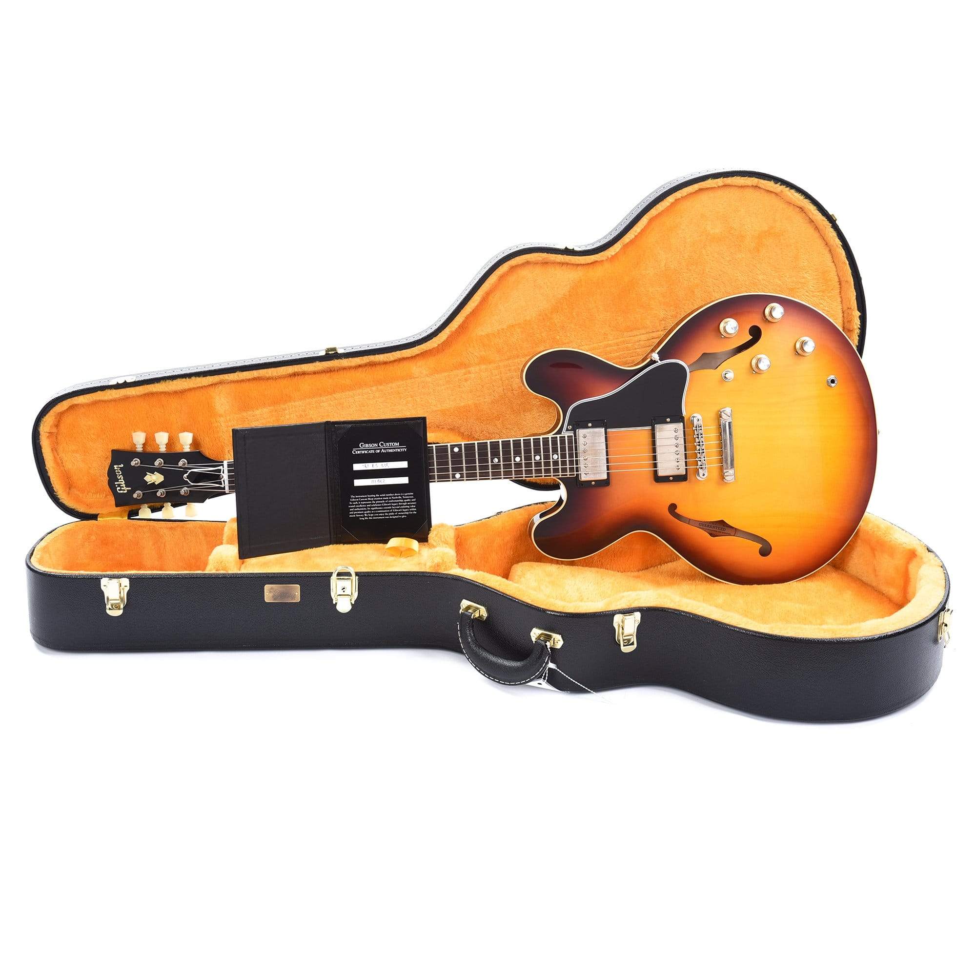 Gibson Custom Shop 1961 ES-335 Reissue Vintage Burst VOS Electric Guitars / Semi-Hollow