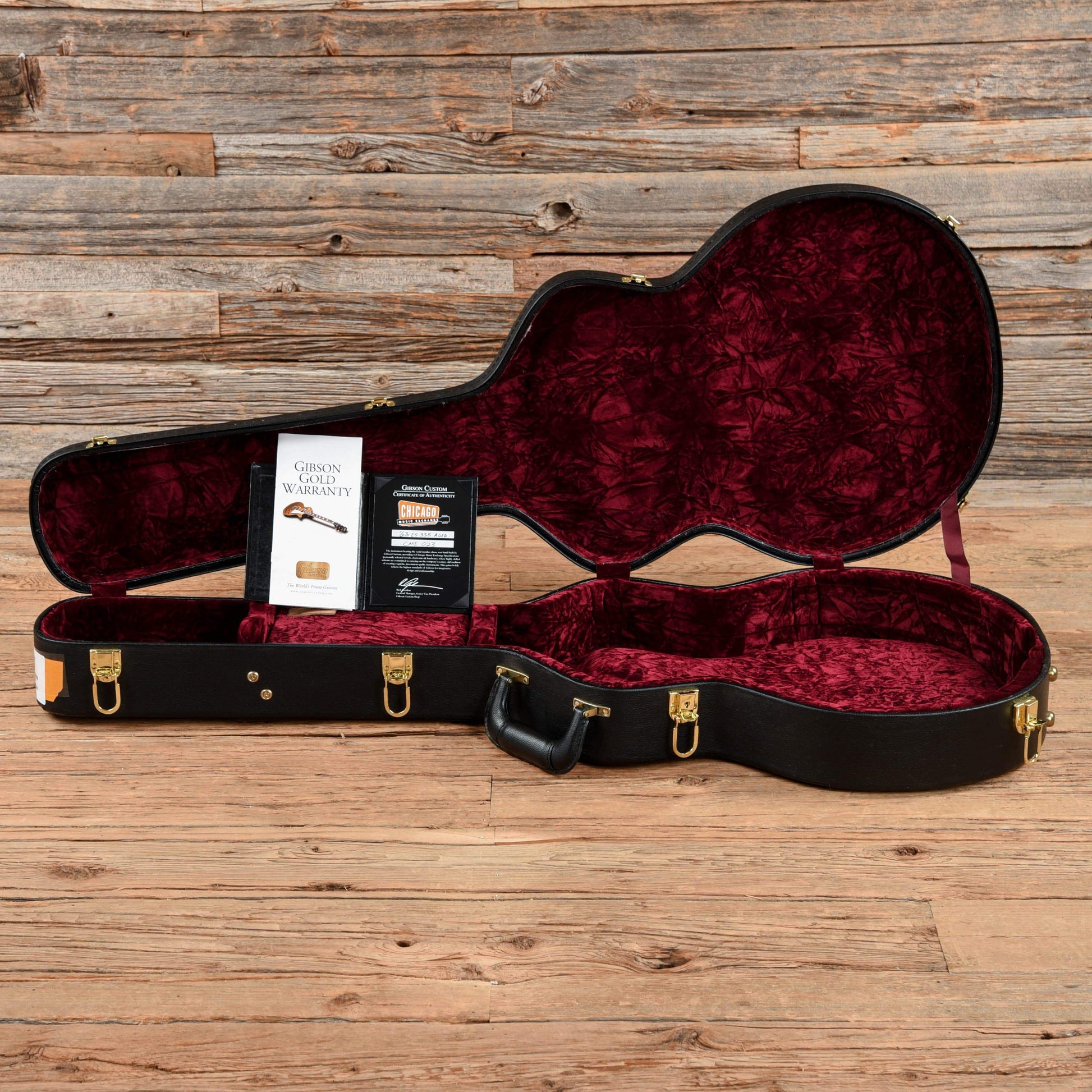 Gibson Custom Shop 1963 ES-335 Lightly Aged Ebony 2017 Electric Guitars / Semi-Hollow