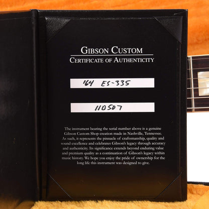 Gibson Custom Shop 1964 ES-335 Reissue '60s Cherry VOS Electric Guitars / Semi-Hollow