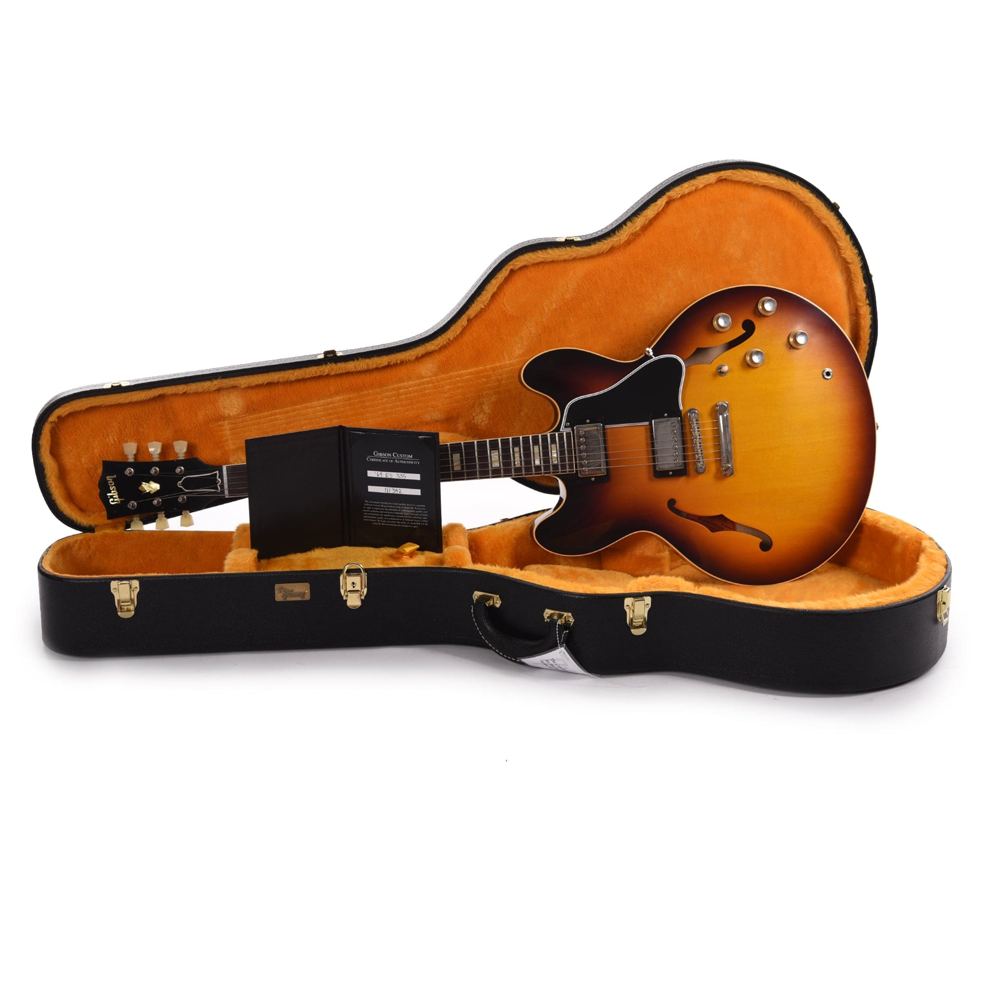 Gibson Custom Shop 1964 ES-335 Reissue Vintage Burst VOS Electric Guitars / Semi-Hollow