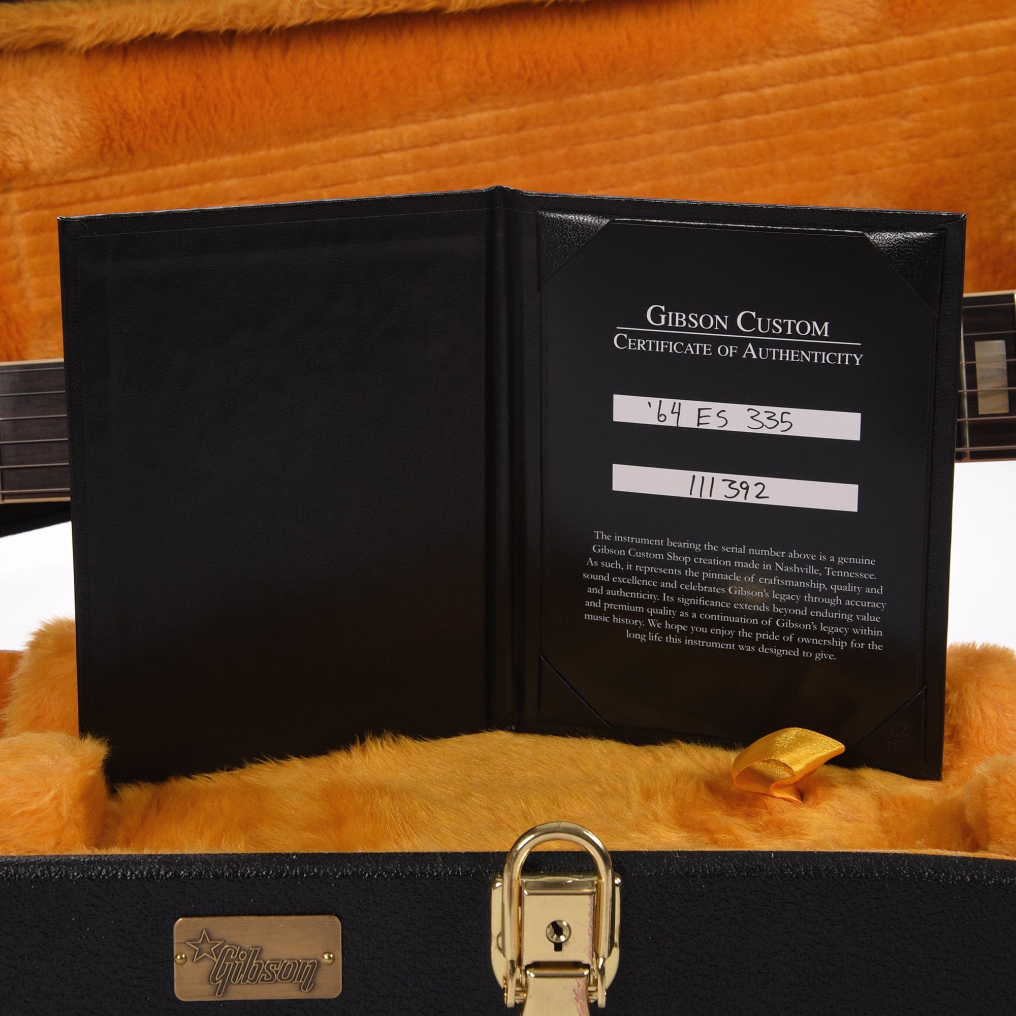 Gibson Custom Shop 1964 ES-335 Reissue Vintage Burst VOS Electric Guitars / Semi-Hollow