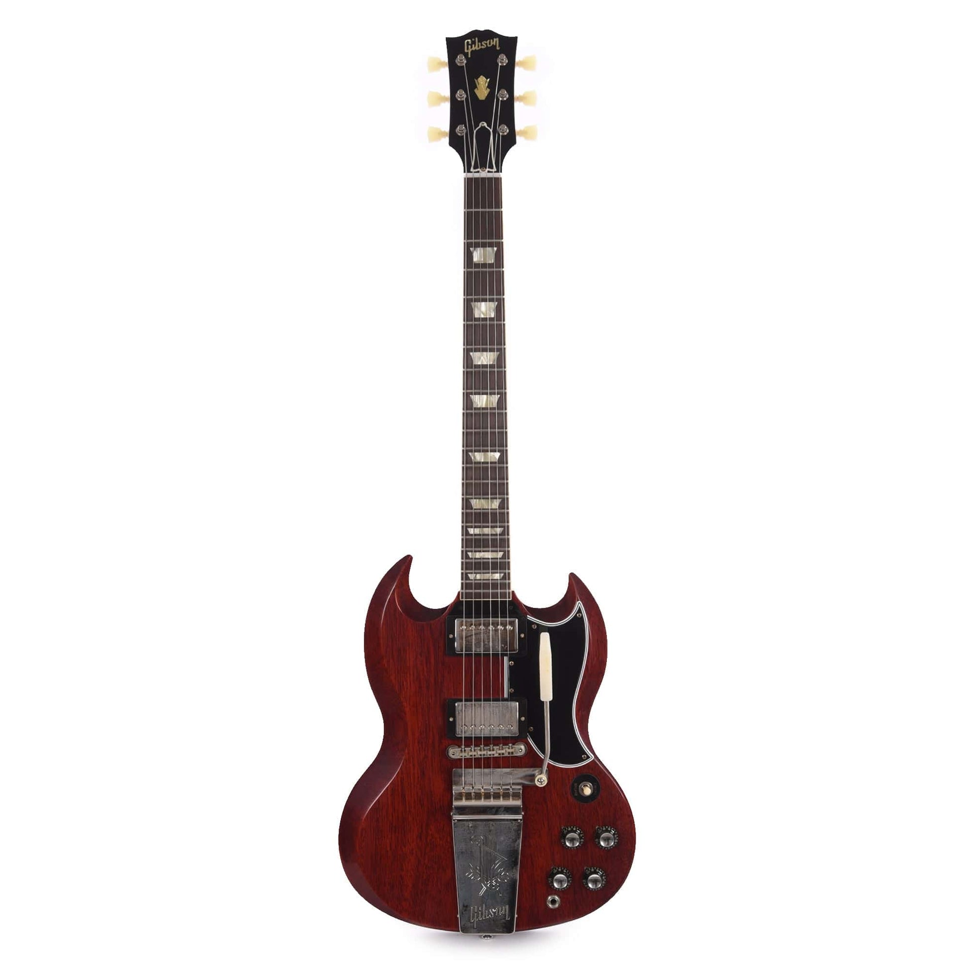 Gibson Custom Shop 1964 SG Standard Reissue Cherry Red VOS w/Maestro Vibrola Electric Guitars / Semi-Hollow