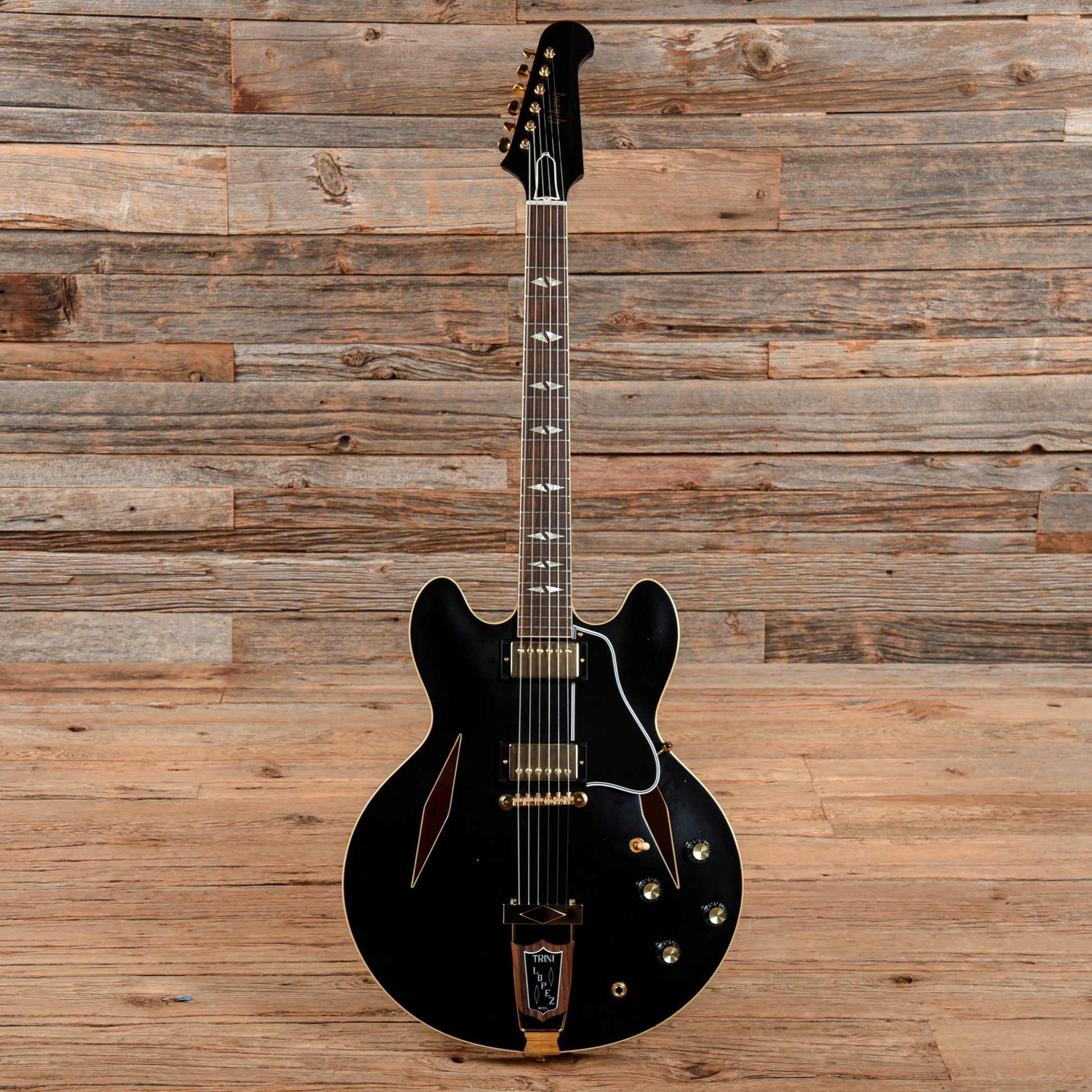 Gibson Custom Shop 1964 Trini Lopez Reissue "CME Spec" Antique Brunswick Blue Sparkle VOS Electric Guitars / Semi-Hollow